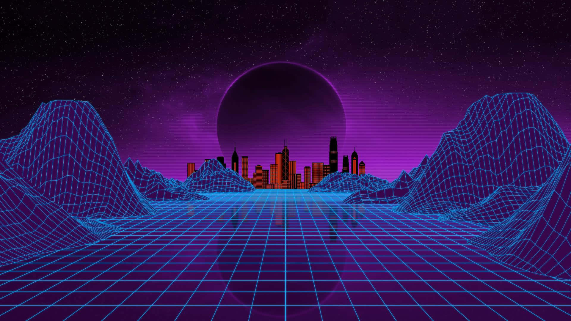 合成波背景 壁紙
