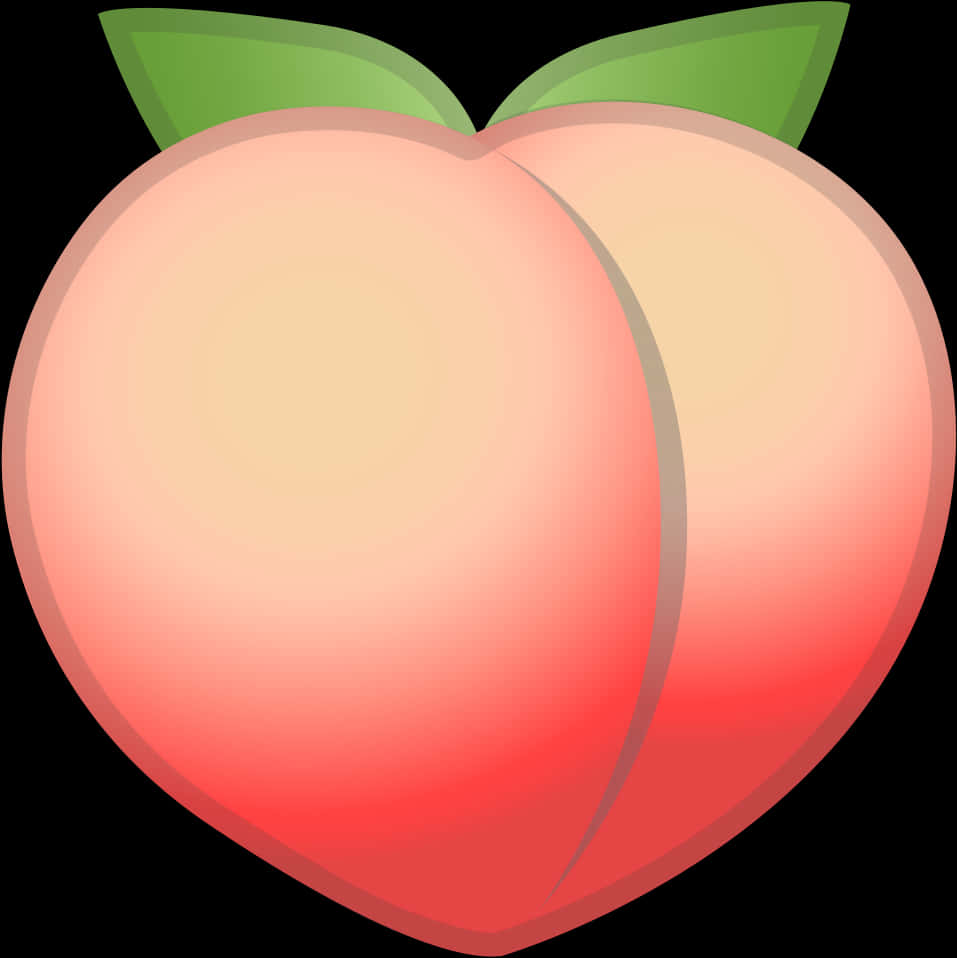 向量插圖桃子 壁紙