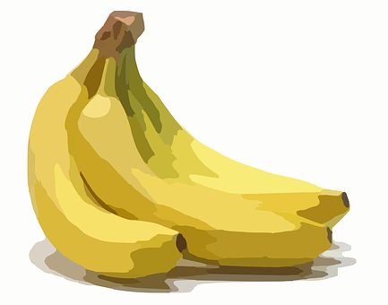 向量香蕉插圖 壁紙