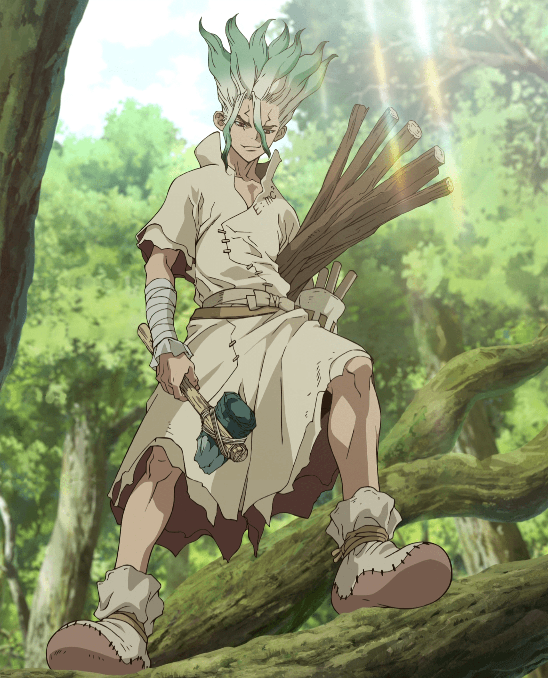 吸睛的《Dr. Stone》角色圖片 壁紙