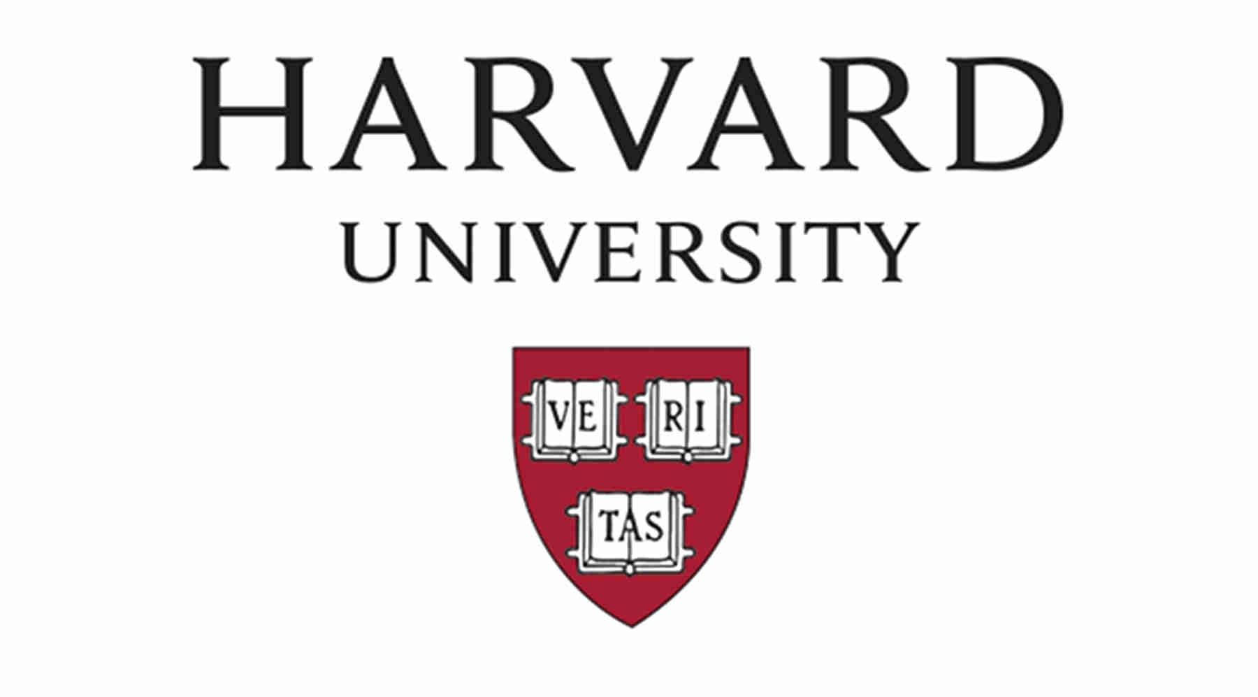 哈佛大學官方標誌，帶有紅色盾牌和校訓 veritas