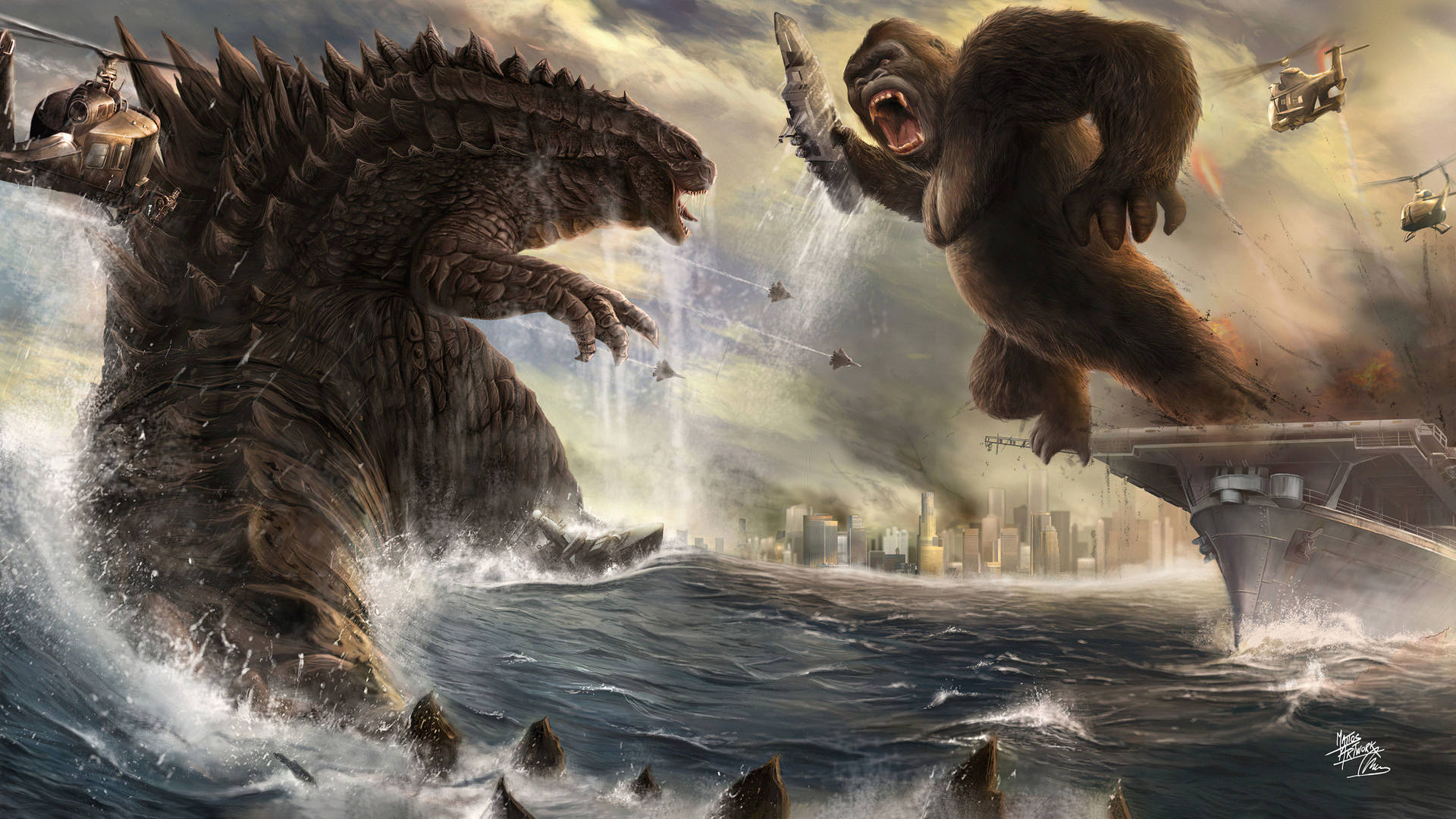 Godzilla Vs Kong 2021