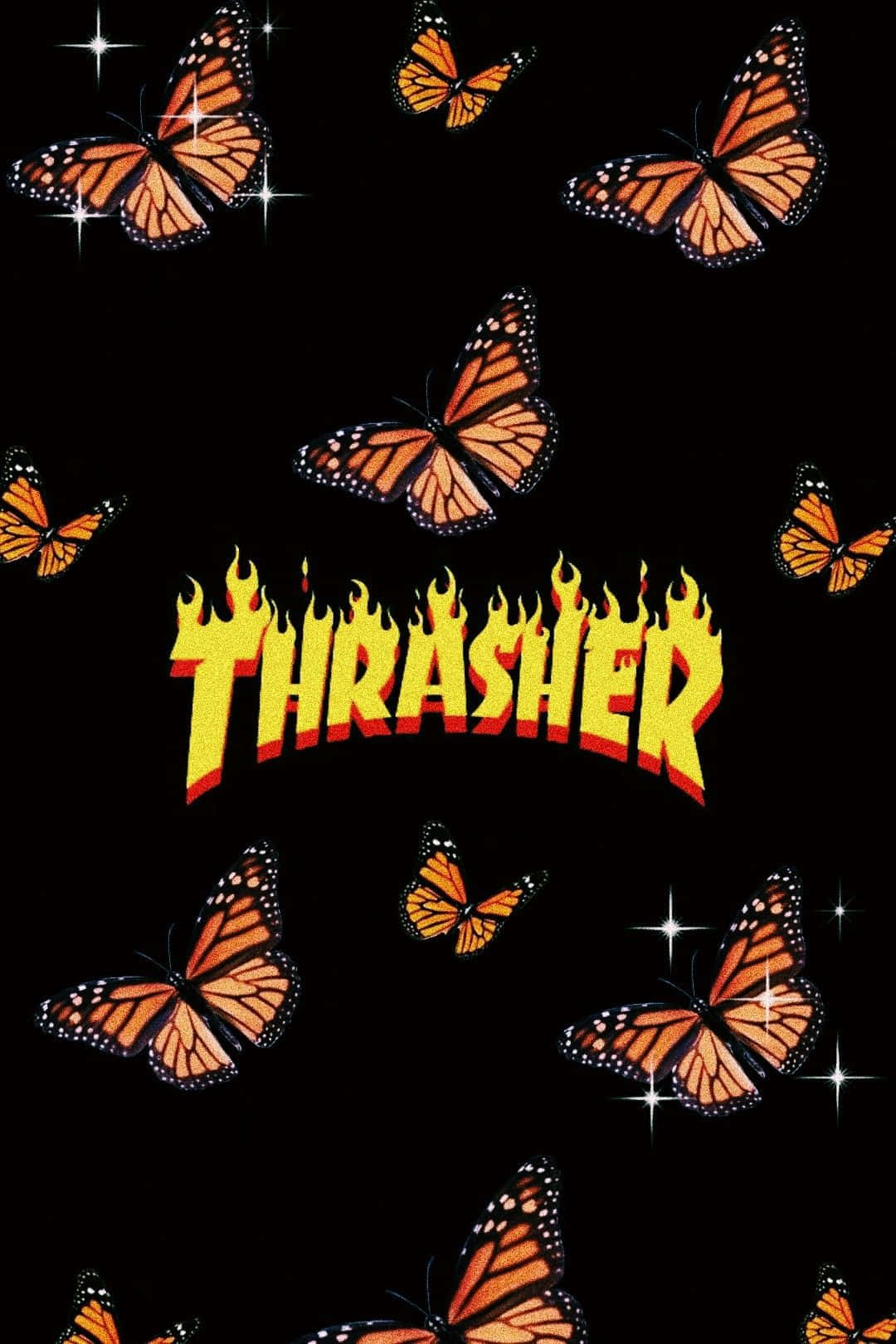 唔好冇著Thrasher T恤就去玩滑板 壁紙