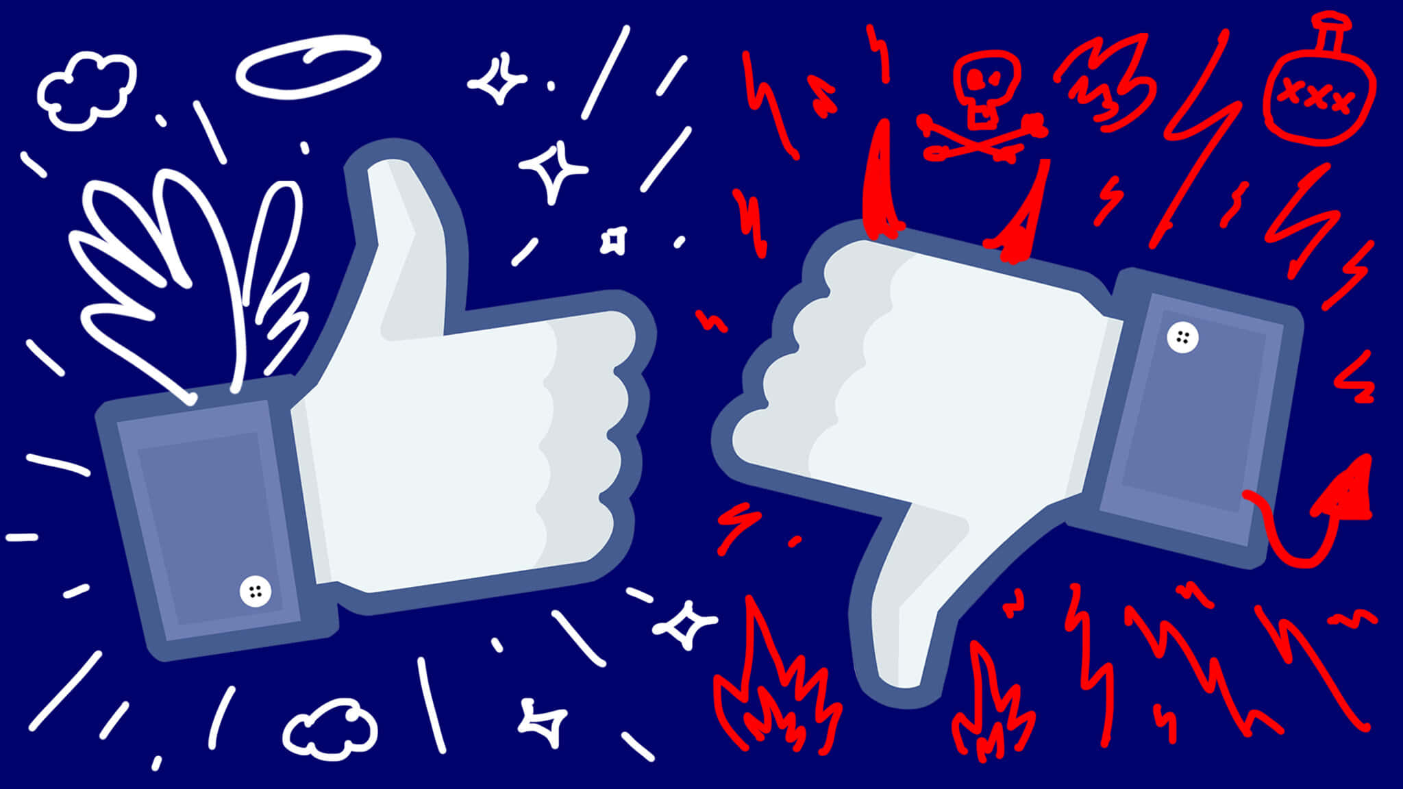 喺 Facebook 同親朋戚友保持聯繫！ 壁紙