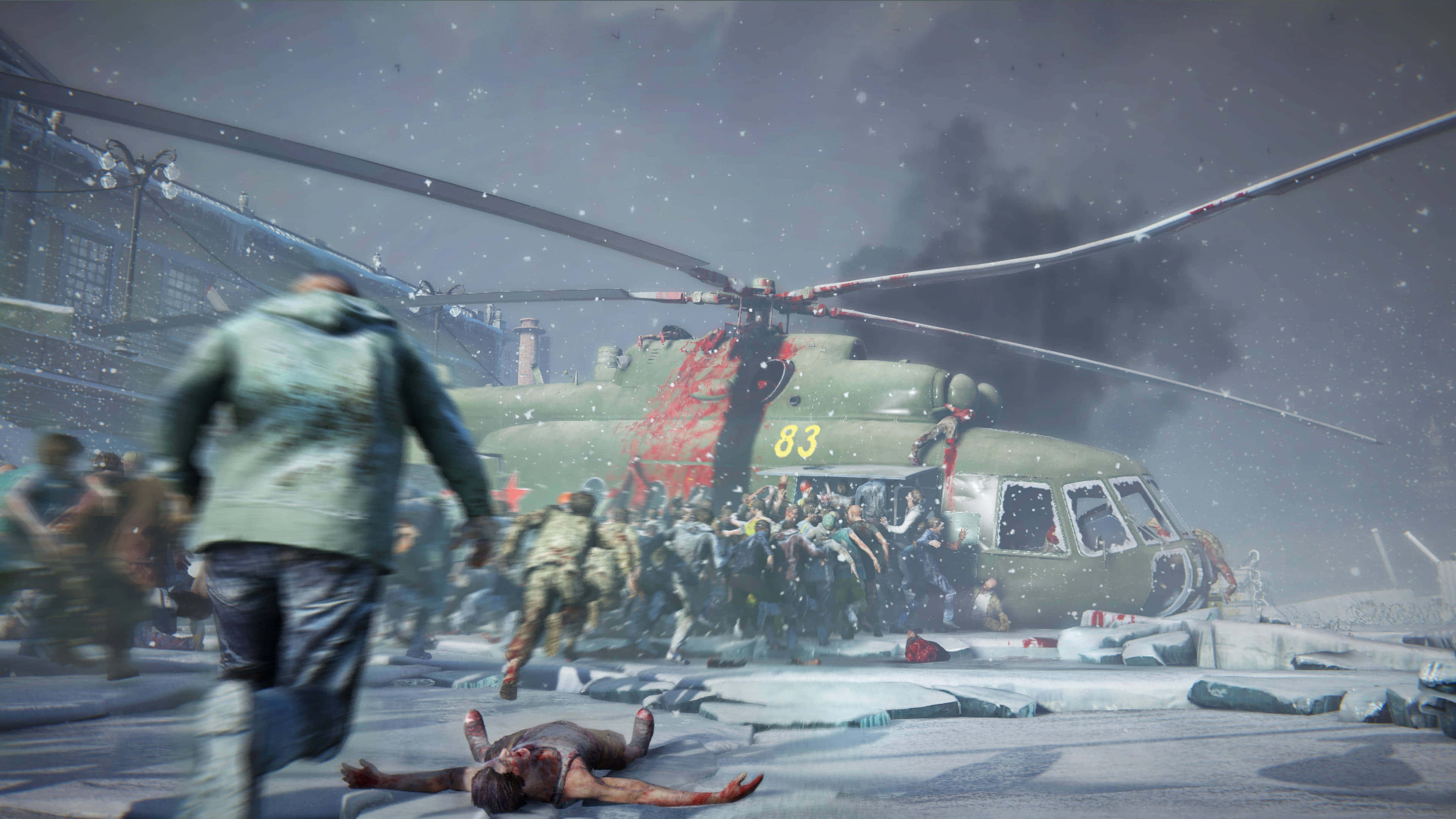 喺4K《World War Z》世界末日中生存落去 壁紙