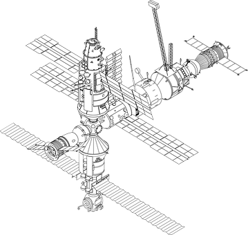 國際空間站插圖