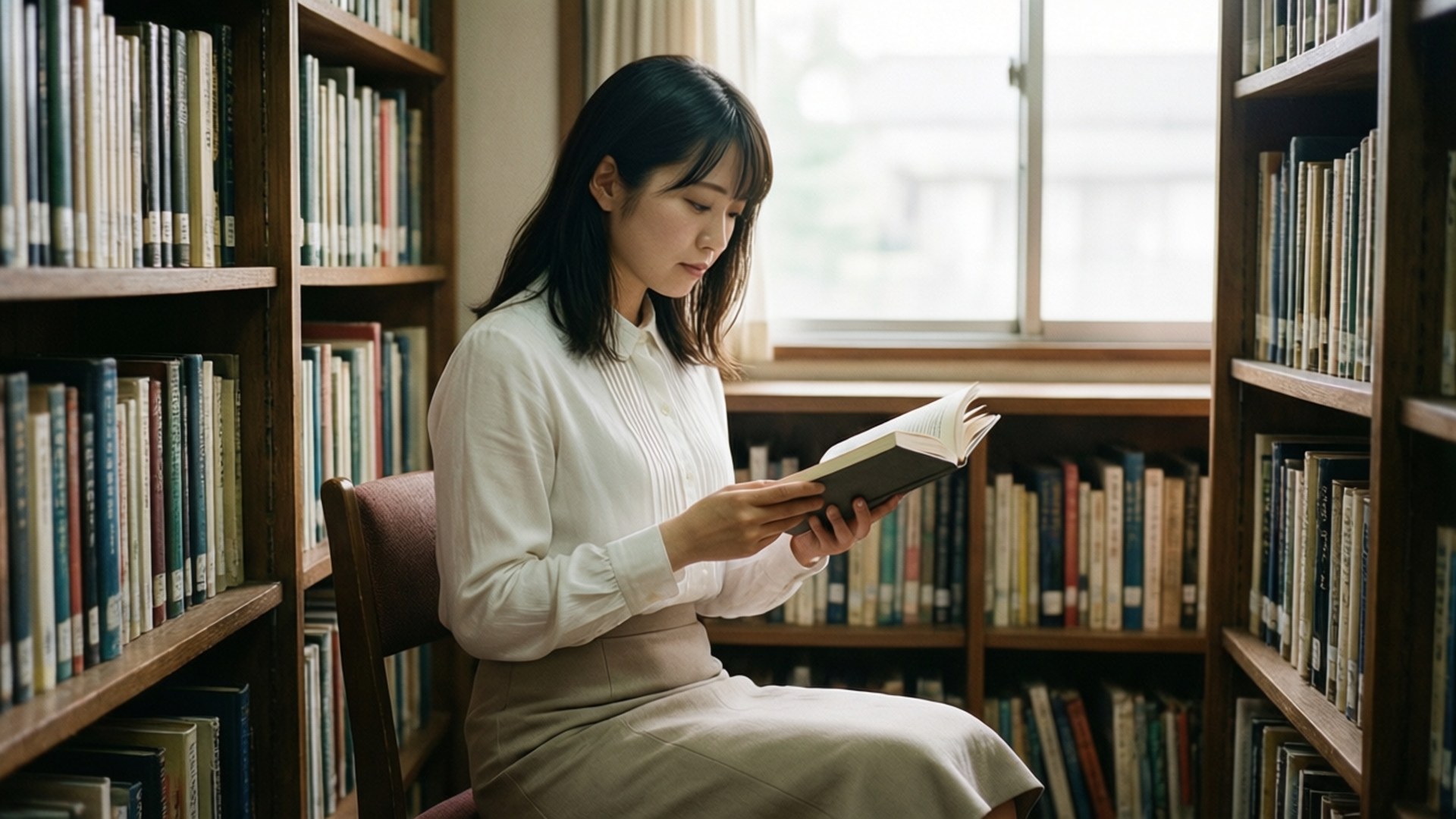 圖書館書蟲麻衣 壁紙