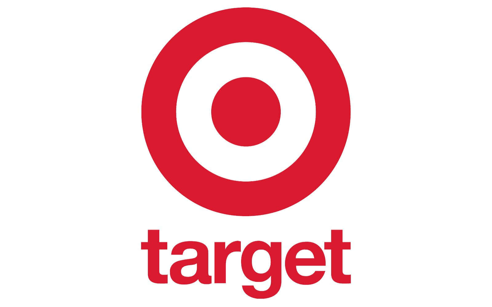 紅色靶心標誌，下方有「target」字樣。