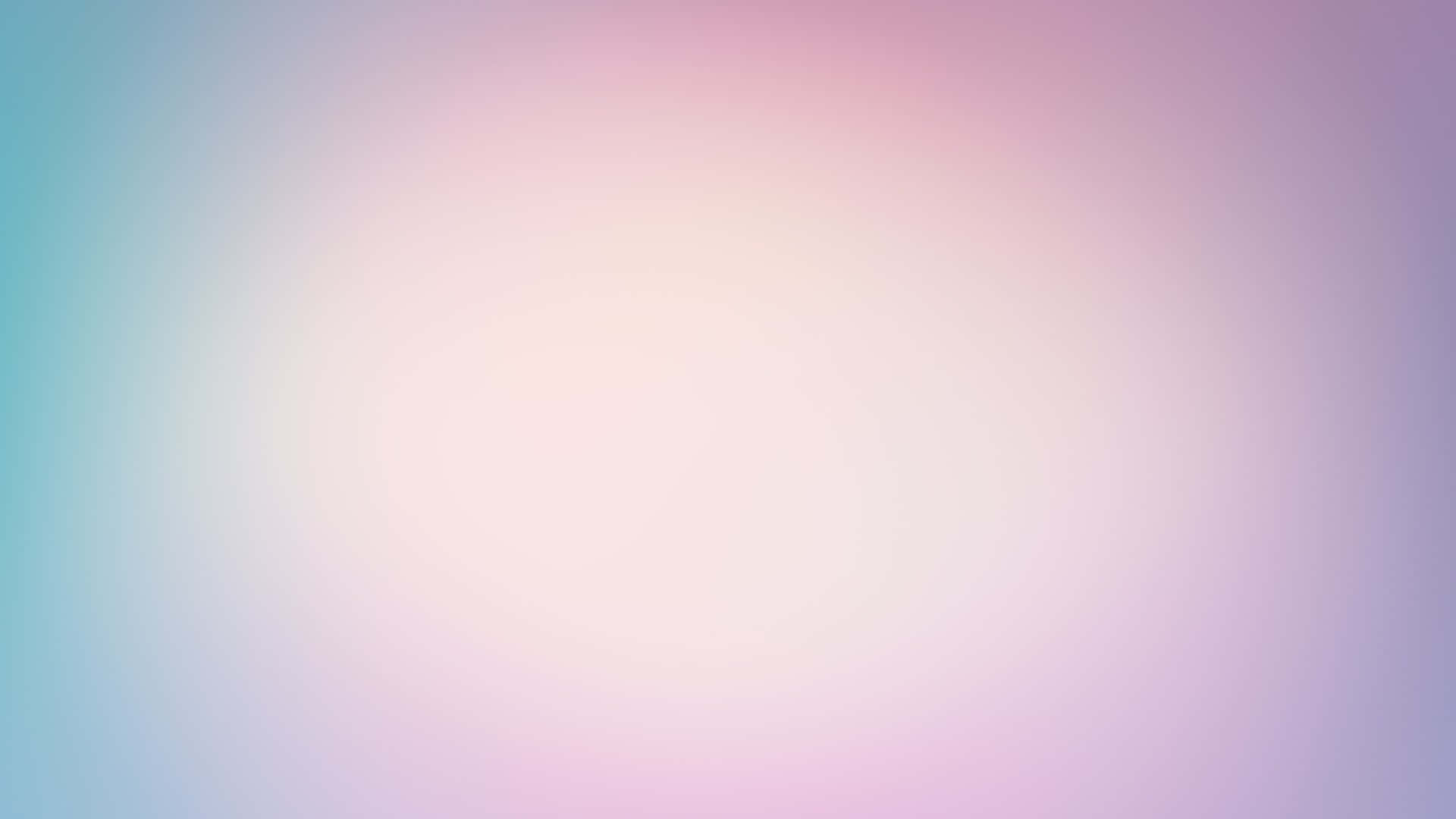 在大自然寧靜之美中尋找寧靜 壁紙 — 柔和漸變背景，融合了粉藍色、青綠色到粉紅薰衣草色，中央帶有明亮光暈。