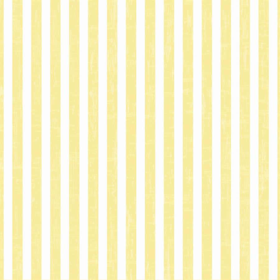Cute Yellow 桌布 壁紙 — 垂直的淡黃色和白色條紋，在無縫壁紙上帶有微妙的紋理筆觸效果。