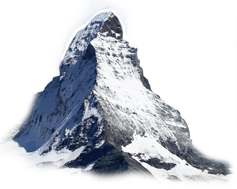 壯麗的雪峰山頂 壁紙