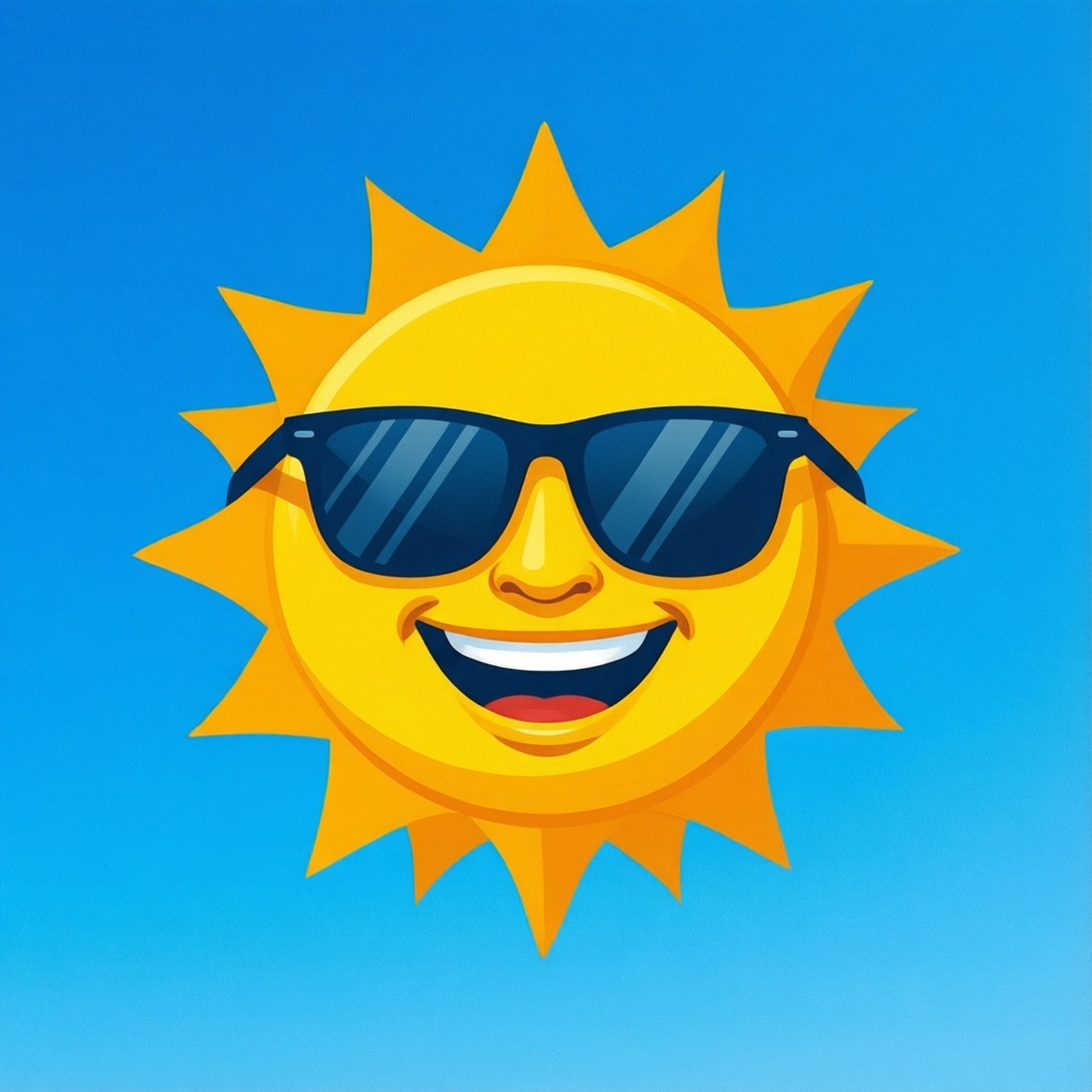 夏日微笑太陽 壁紙
