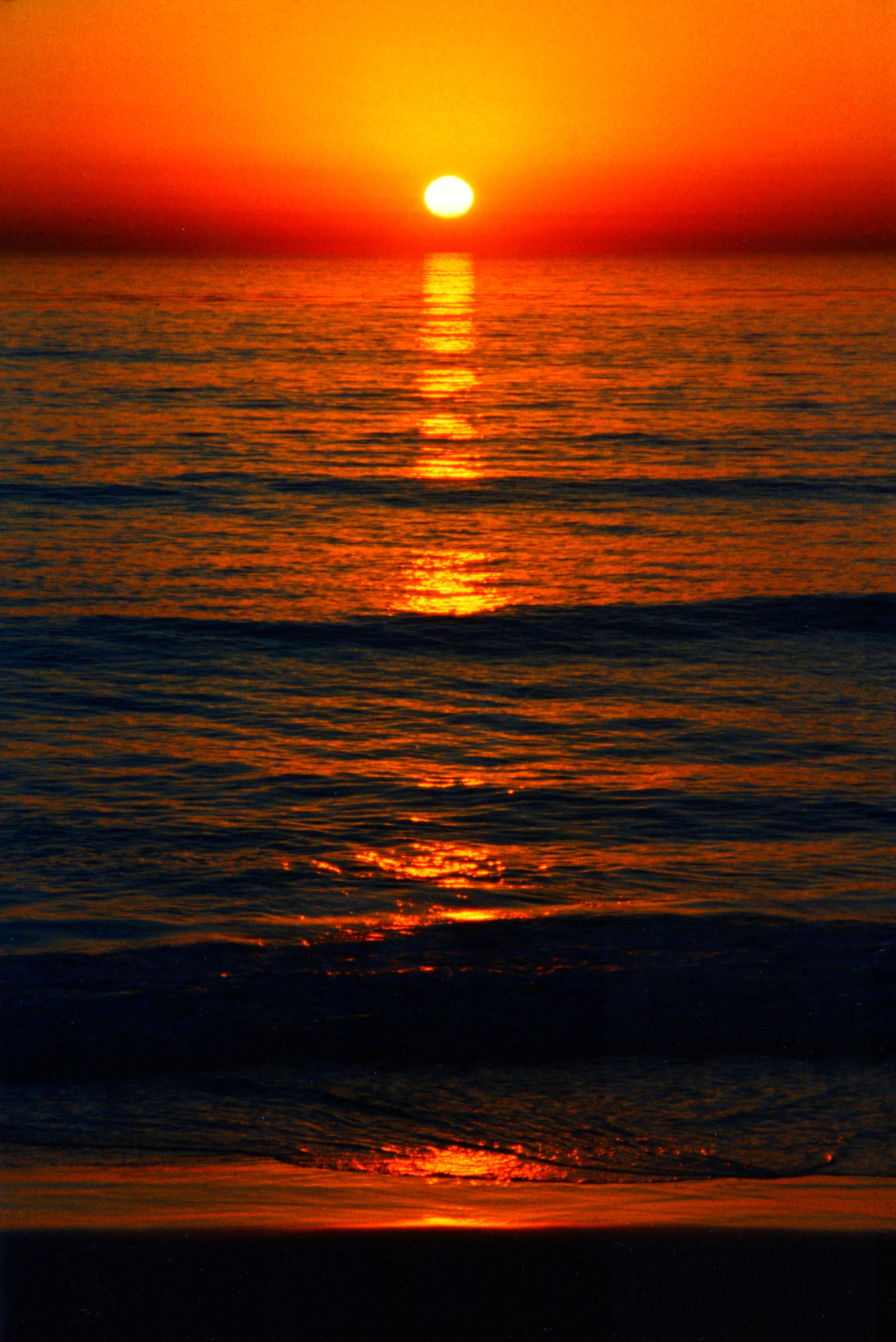 夕陽西下 壁紙