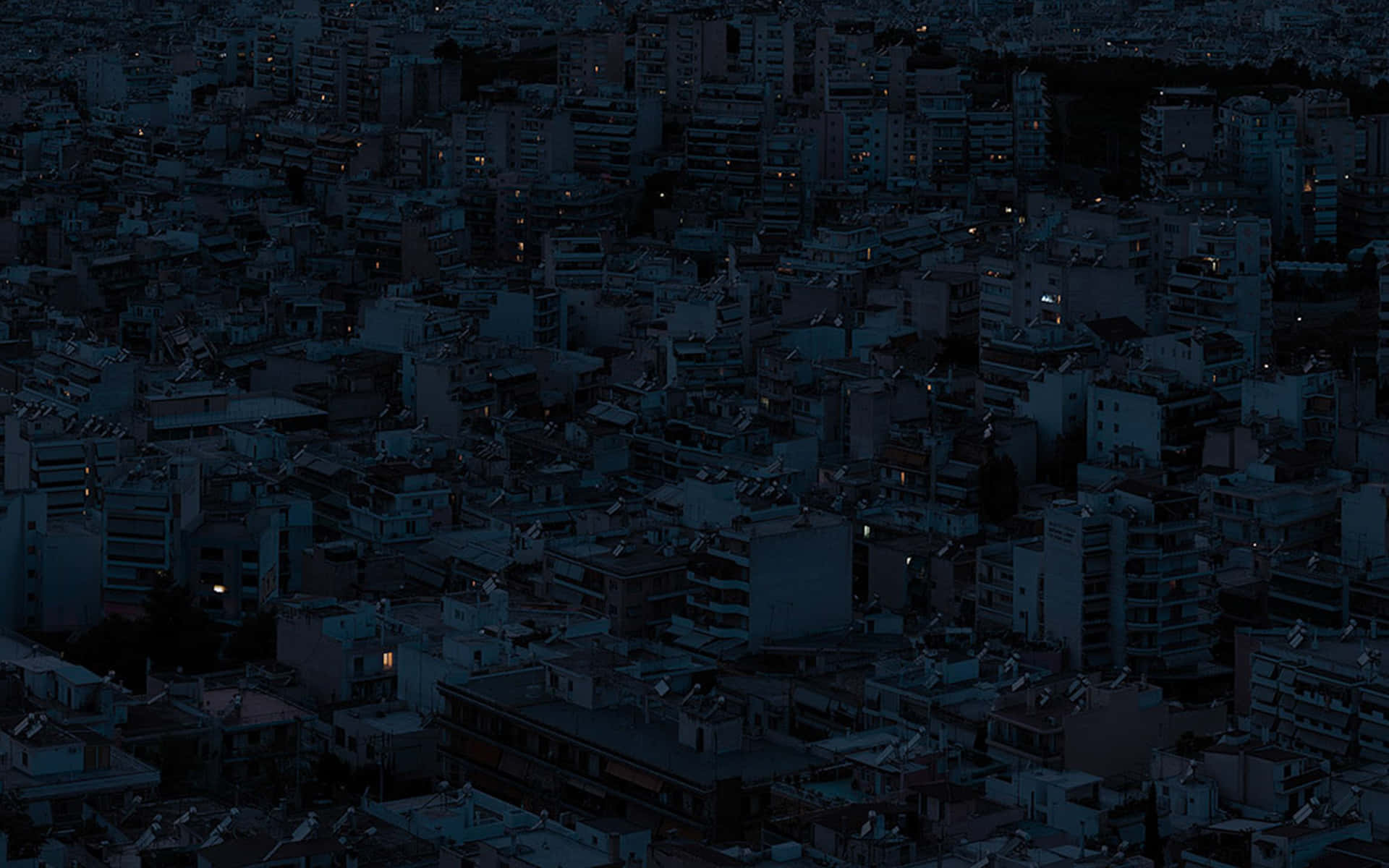 深色城市背景 — 暗夜城市 壁紙