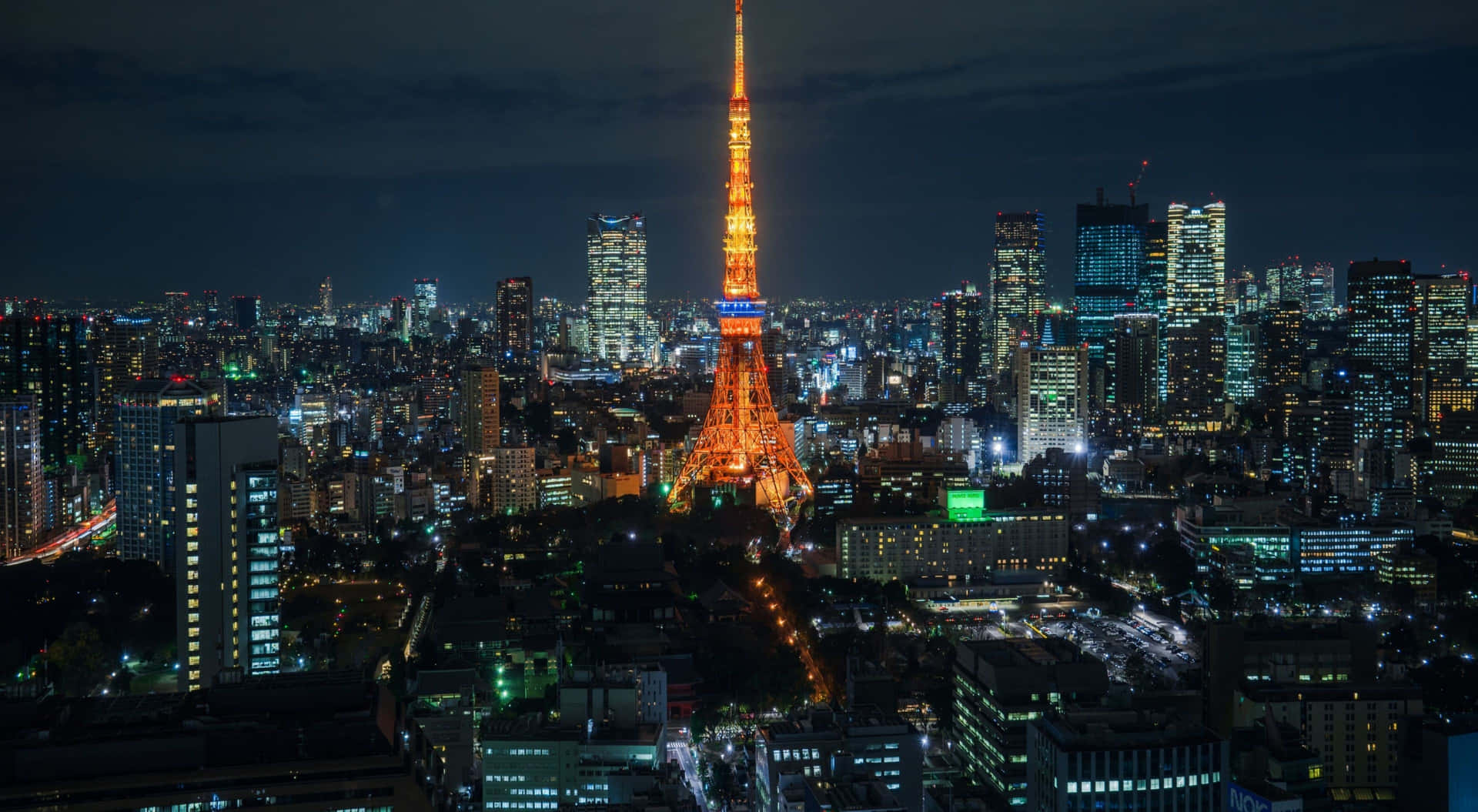 東京鐵塔夜景