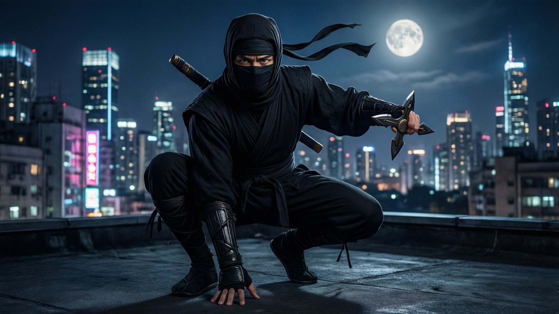 夜幕之影 壁紙