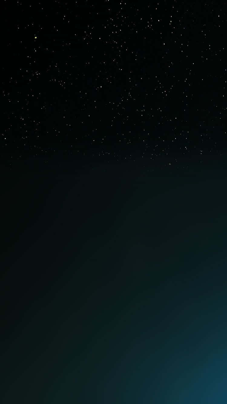 星空夜空漸變為青綠色