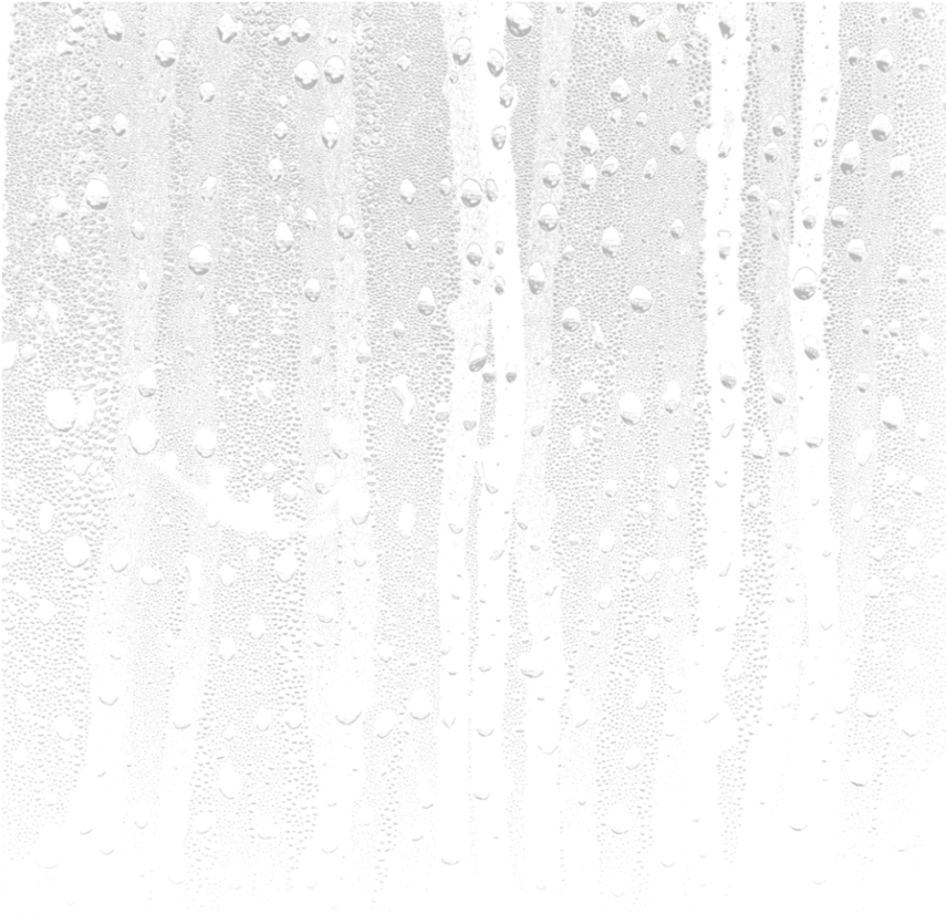 夜雨窗上水痕 壁紙 — 雨滴沿玻璃流下的單色特寫，背後有模糊的垂直線條。