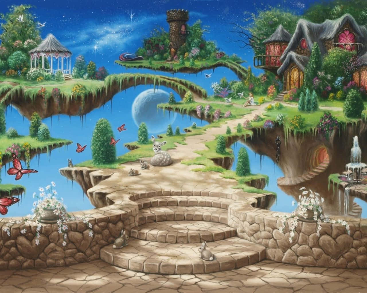 夢境背景 壁紙