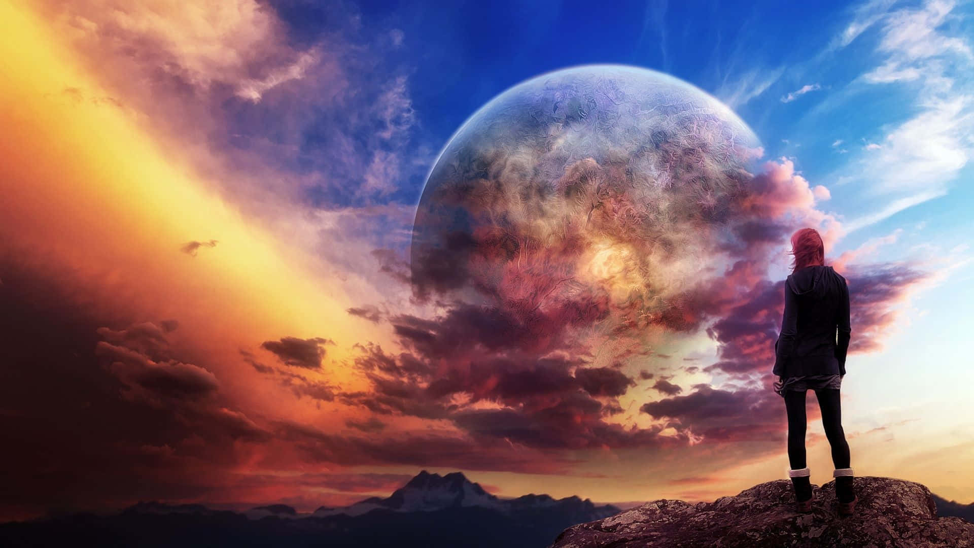 夢幻背景 壁紙