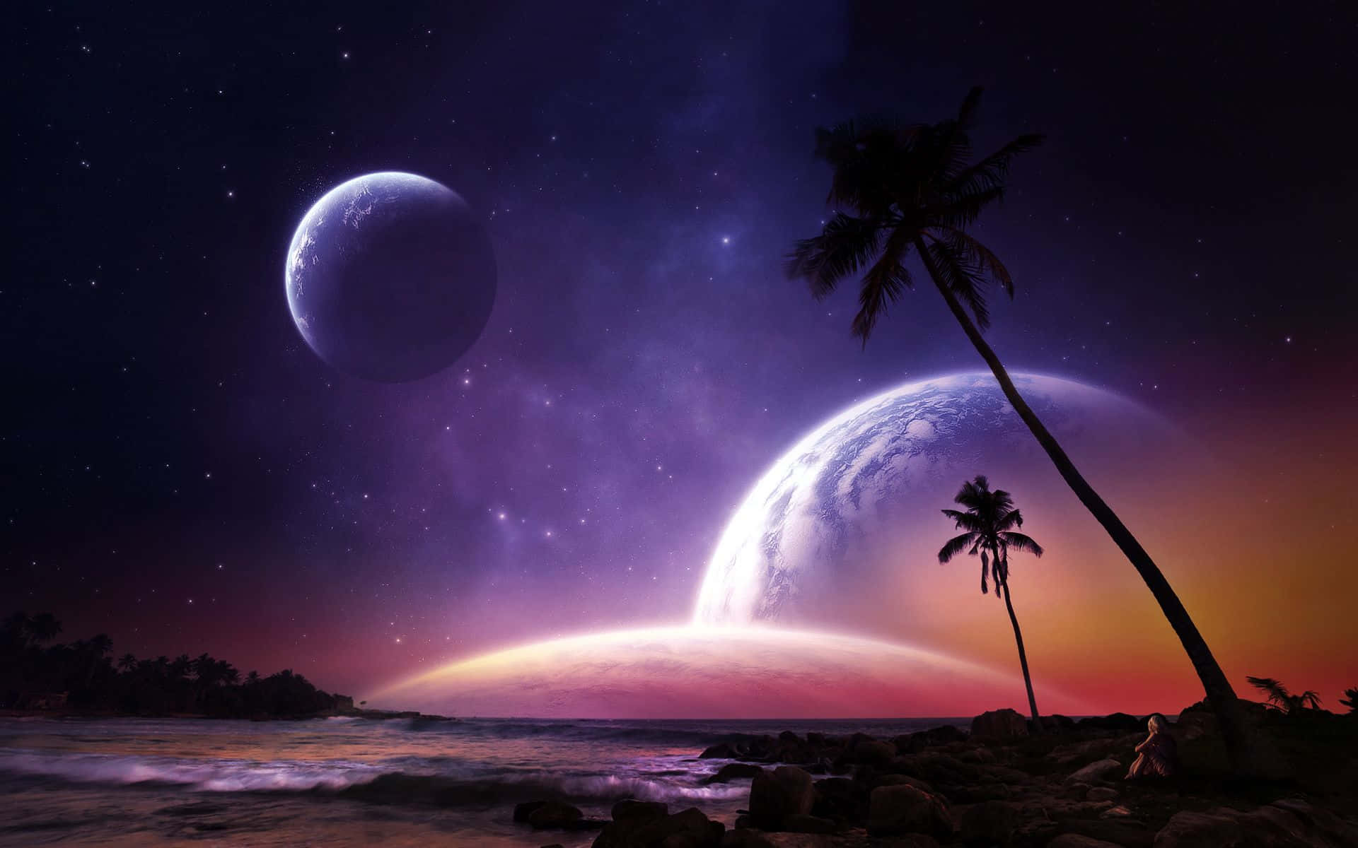 夢幻背景 壁紙