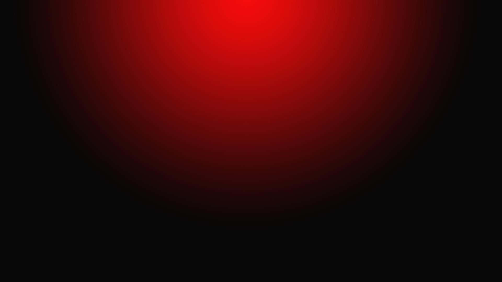 一個發光的紅色圓形漸變，逐漸融入黑色。