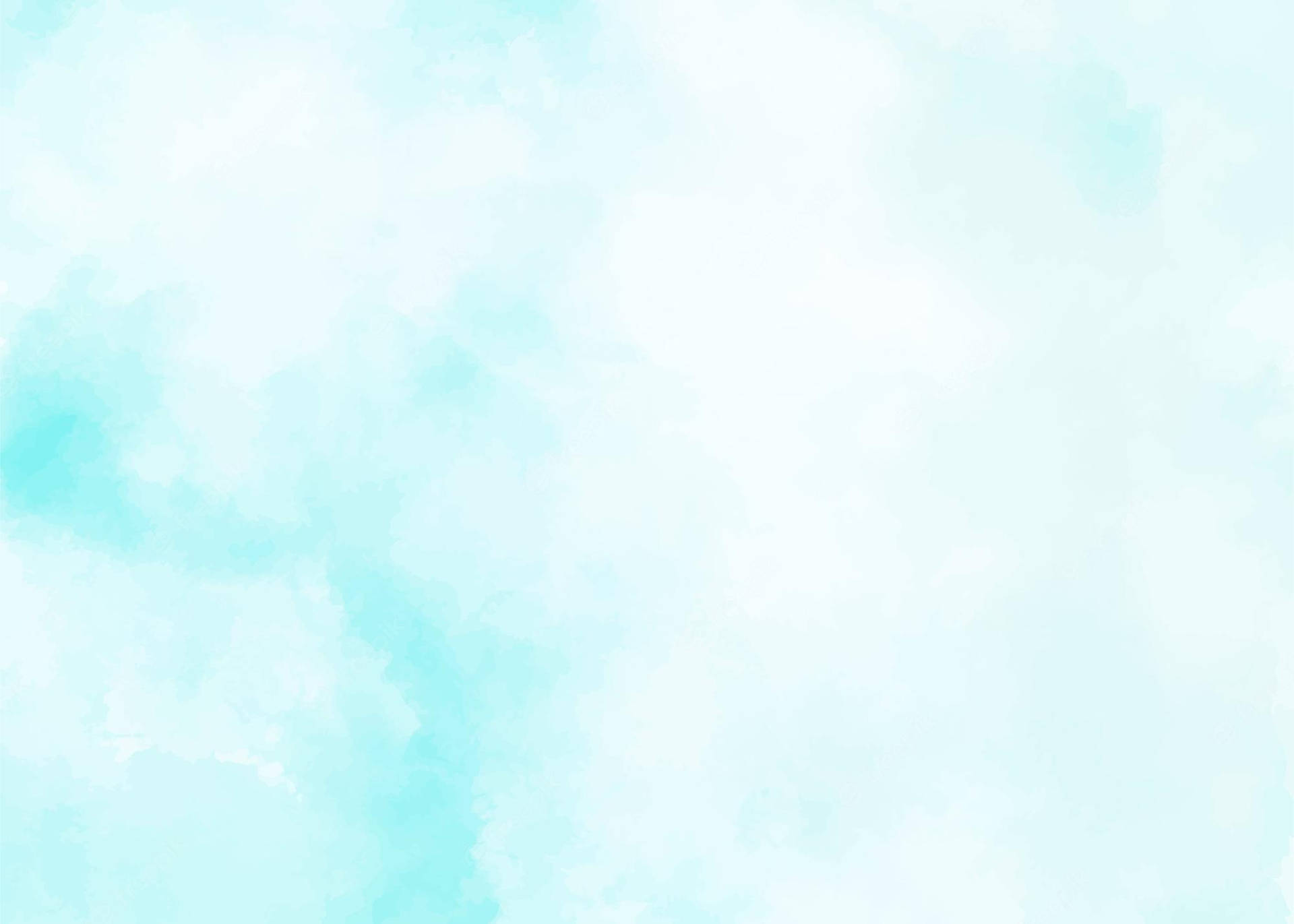 柔和的水藍色和白色水彩洗滌，混合紋理，營造夢幻平靜的背景。