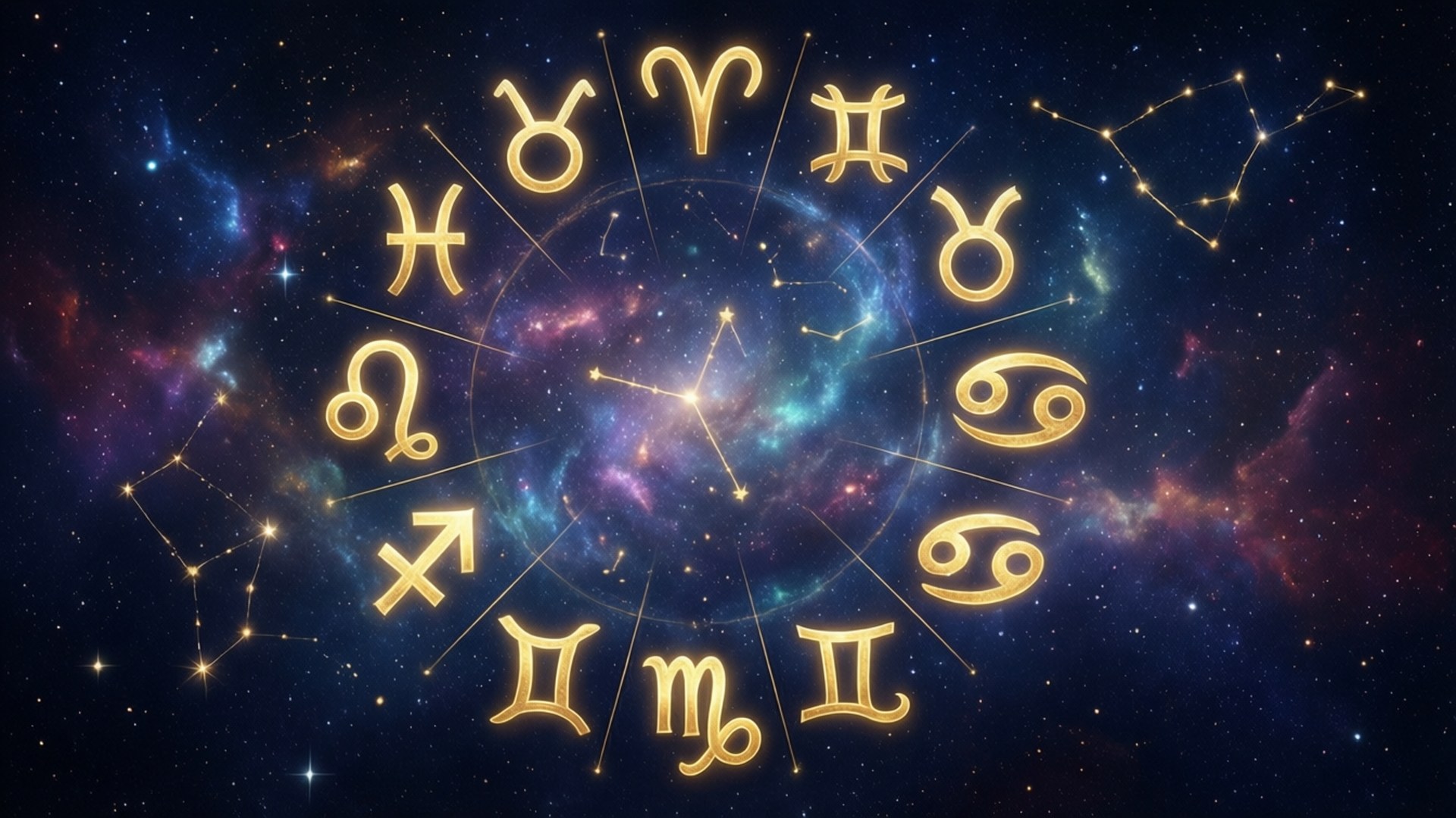 太空中的黃道輪 壁紙