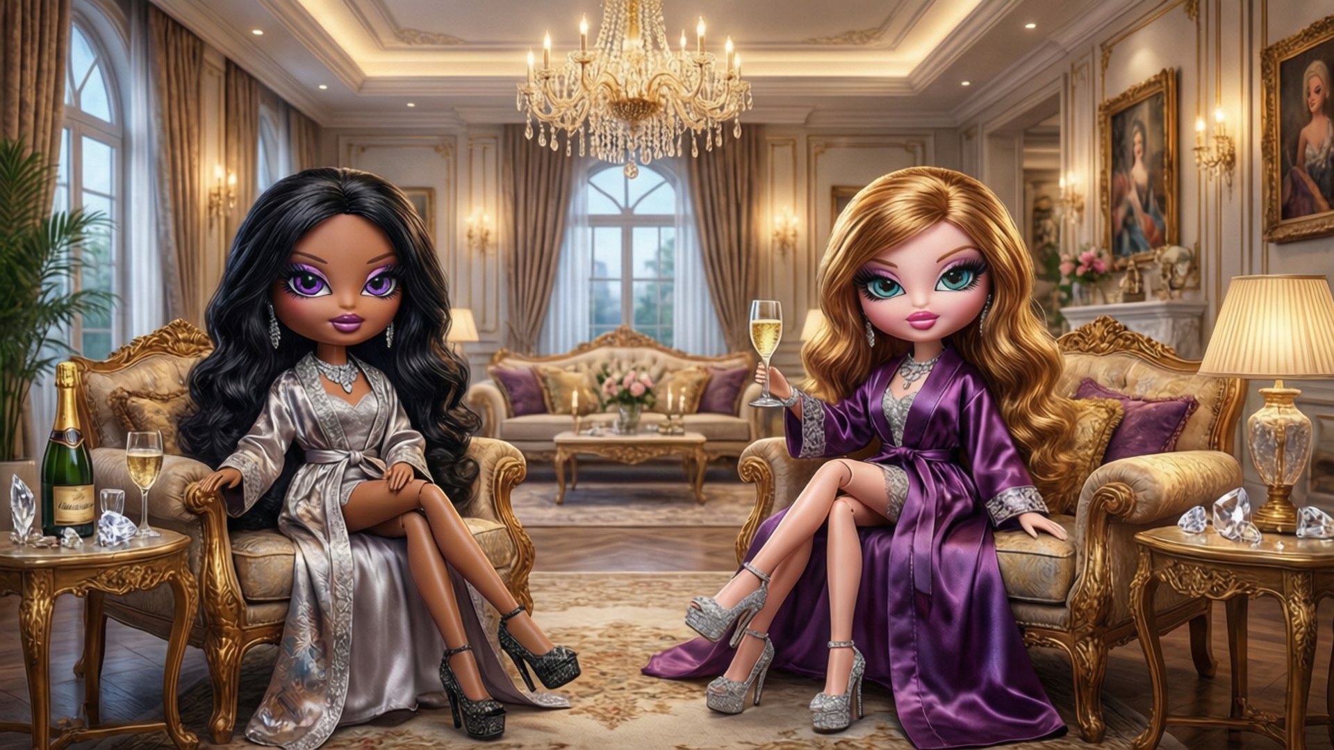奢華 Bratz 壁紙
