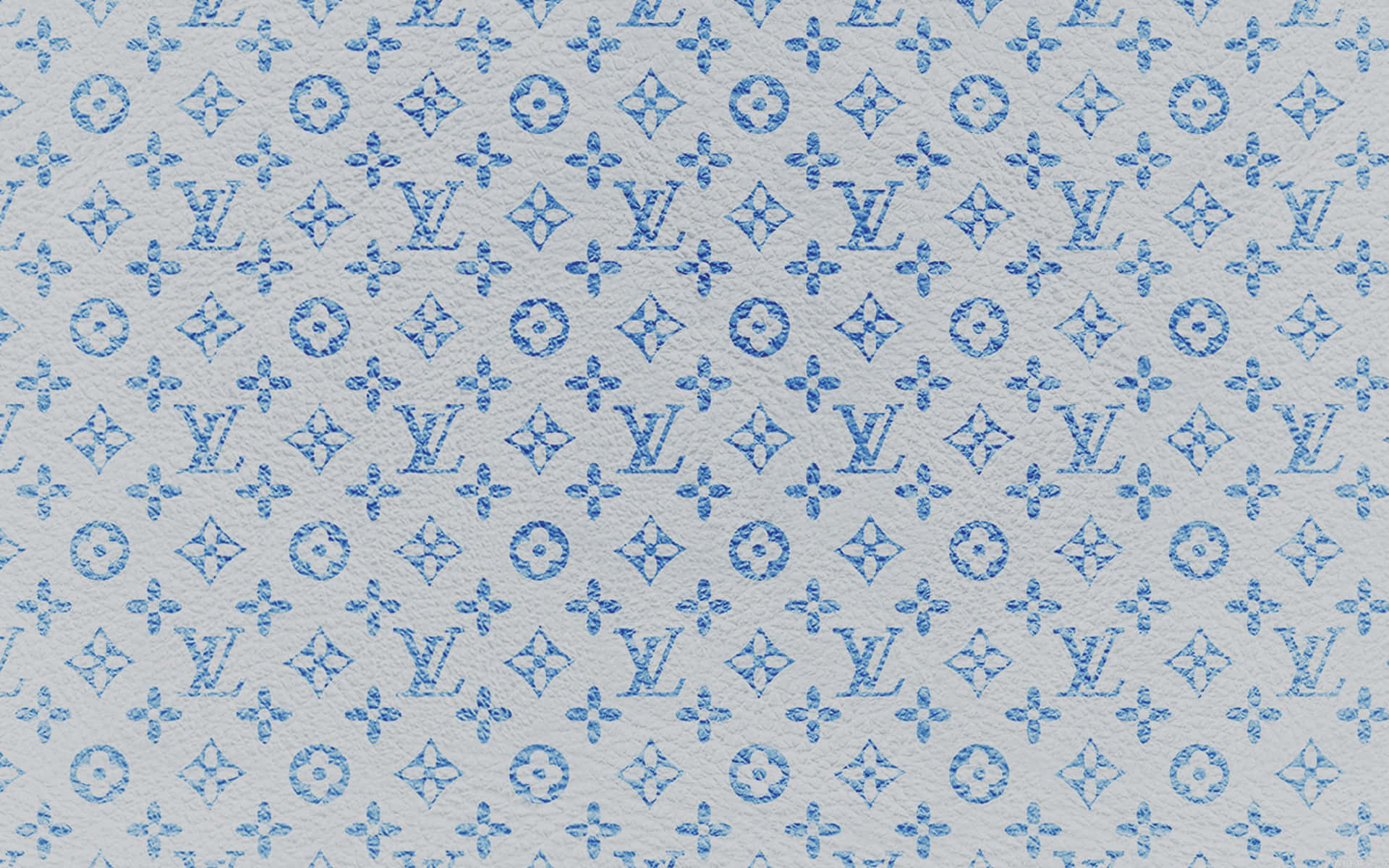 藍色字母組合圖案喺有紋理嘅灰色布料 Wallpapers