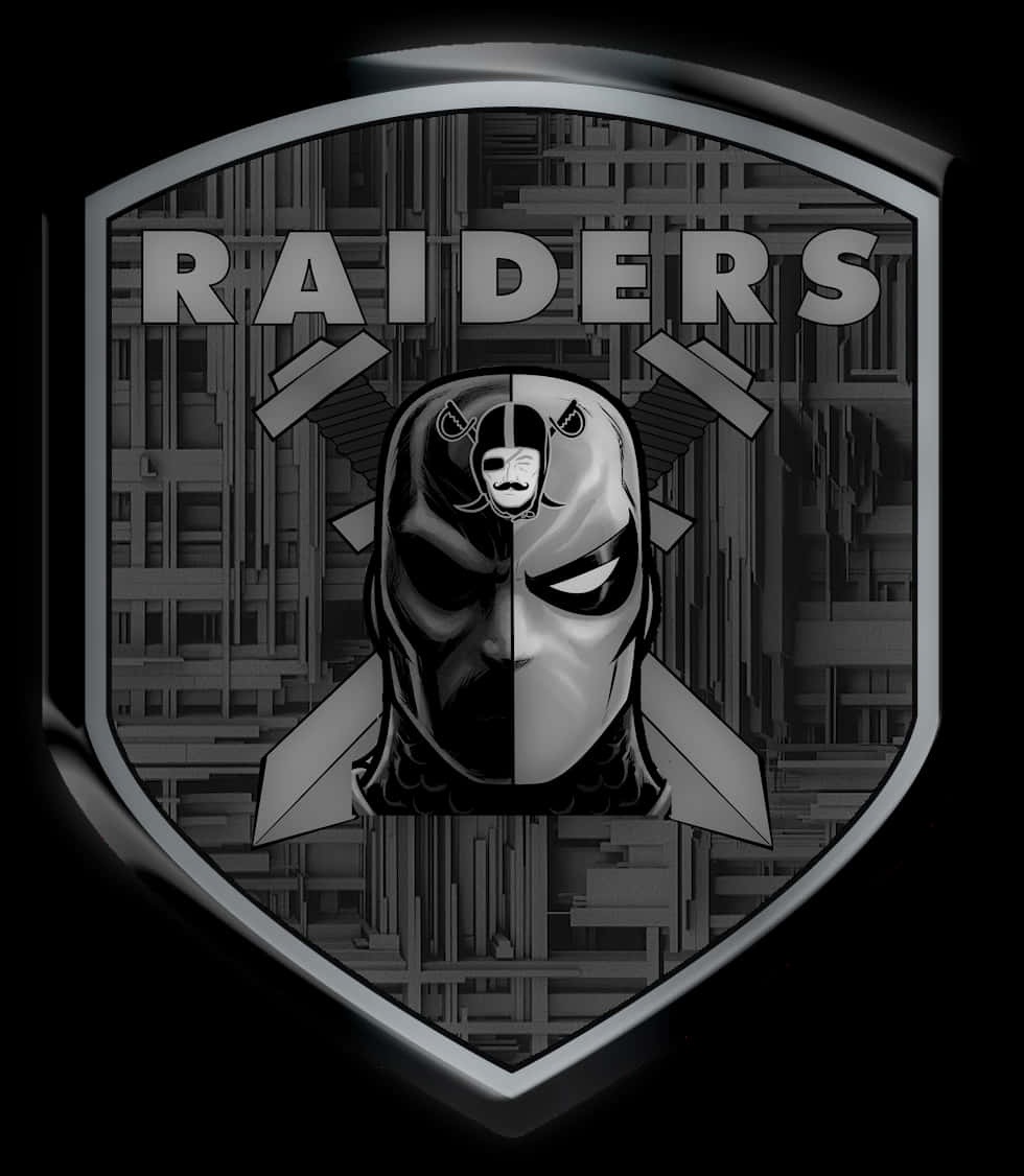 奧克蘭突襲者隊標誌盾牌設計