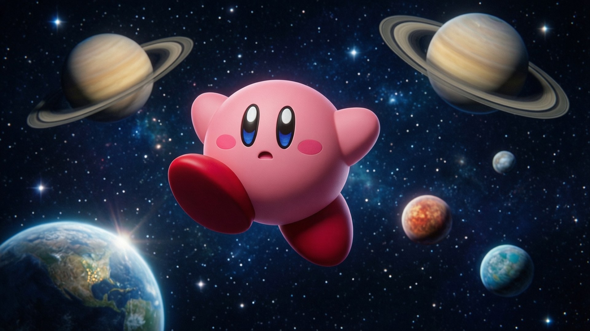 宇宙卡比 壁紙