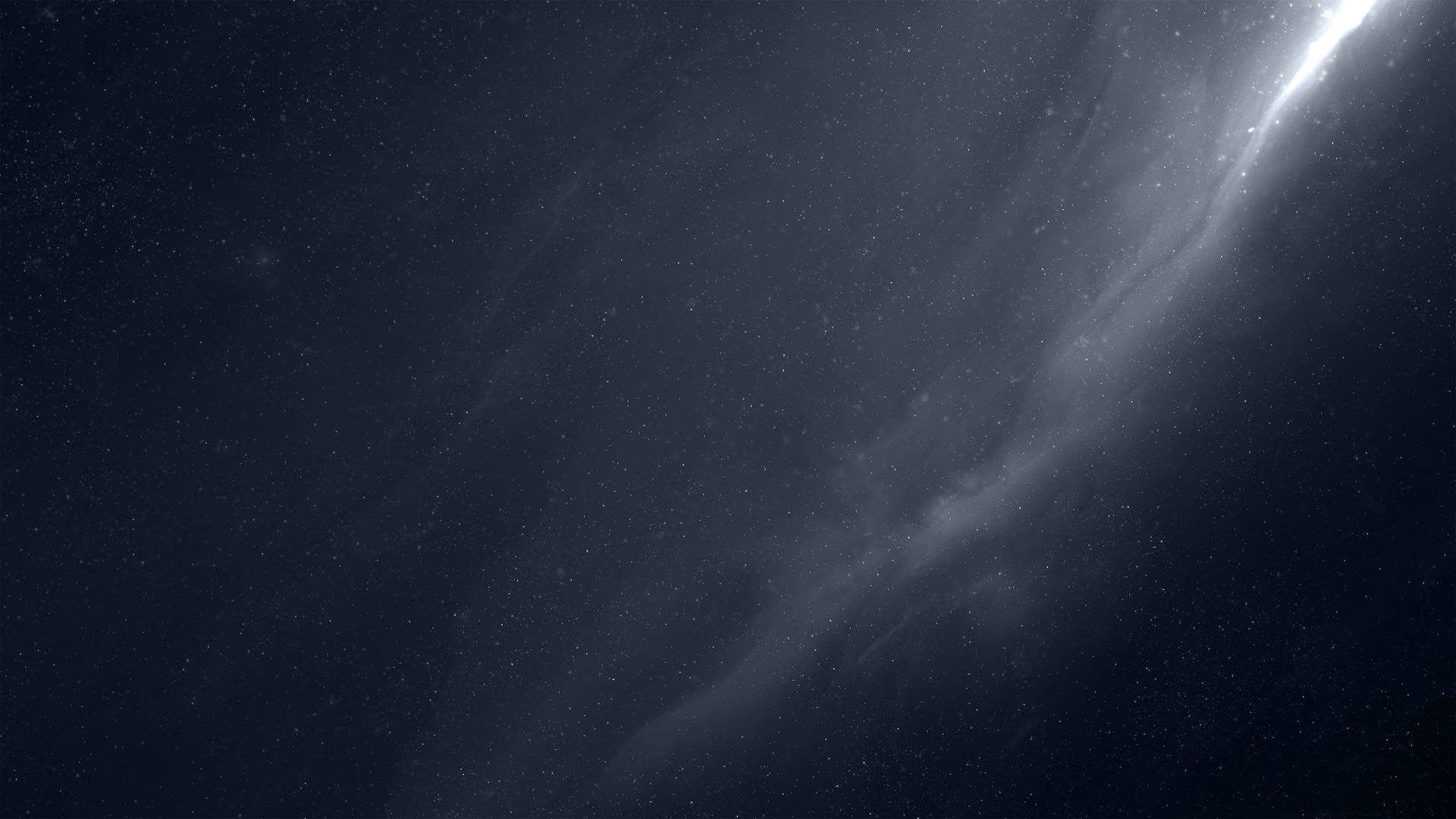 深空中發光的宇宙星雲與星星。 — 煙霧動畫 壁紙