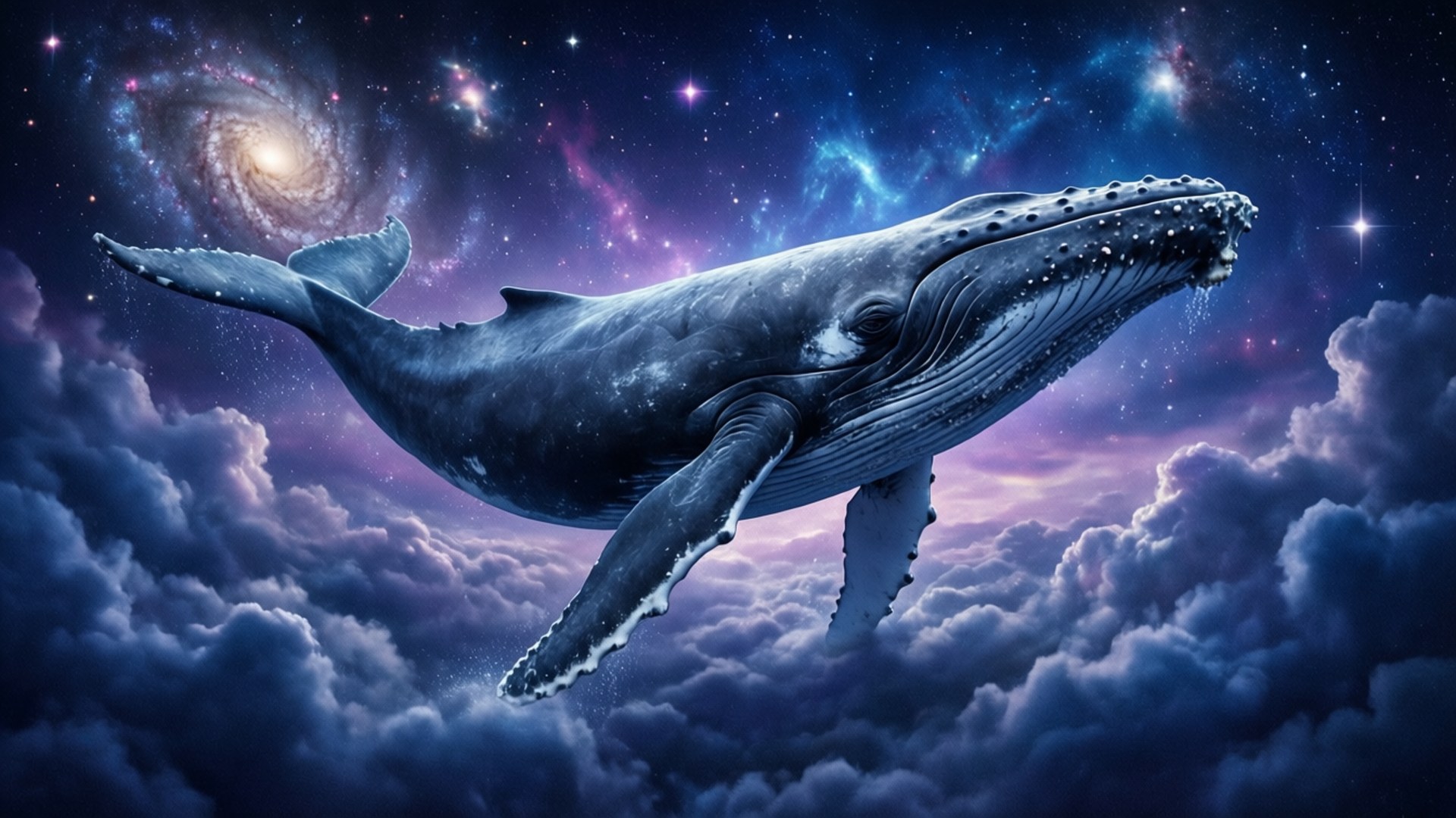 宇宙鯨魚之夢 壁紙