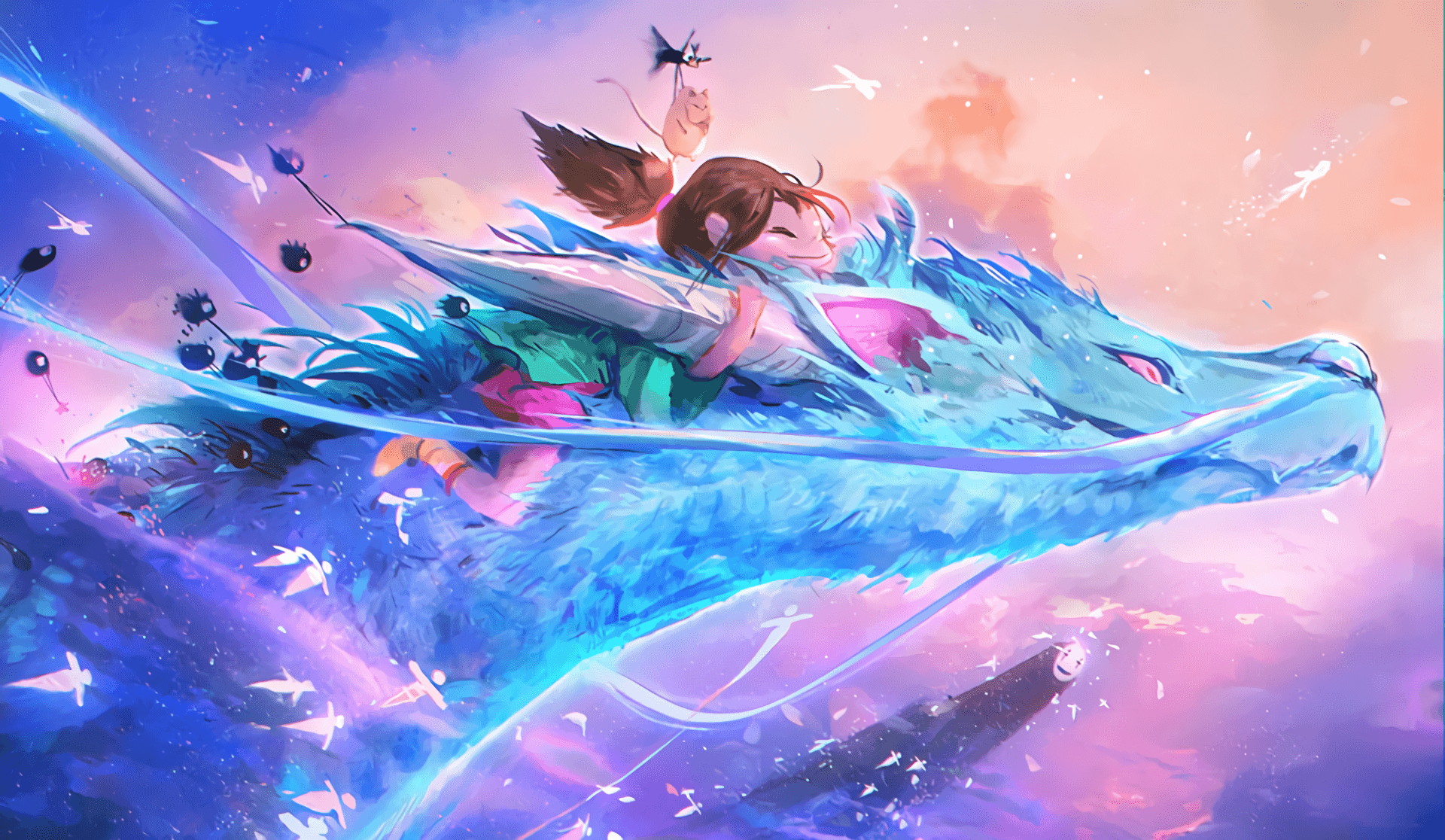 宮崎駿《千與千尋》— 奇幻物語 壁紙