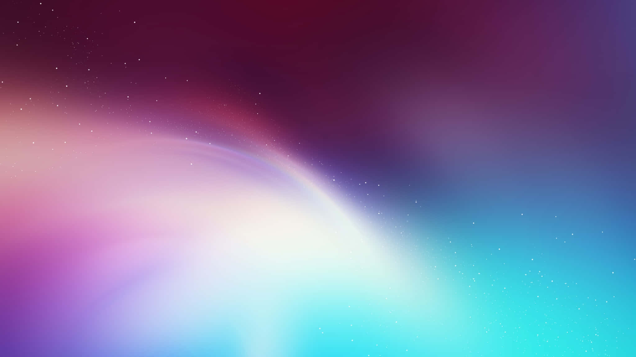 充滿活力的宇宙星雲，帶有旋轉的柔和色彩和閃爍星星。