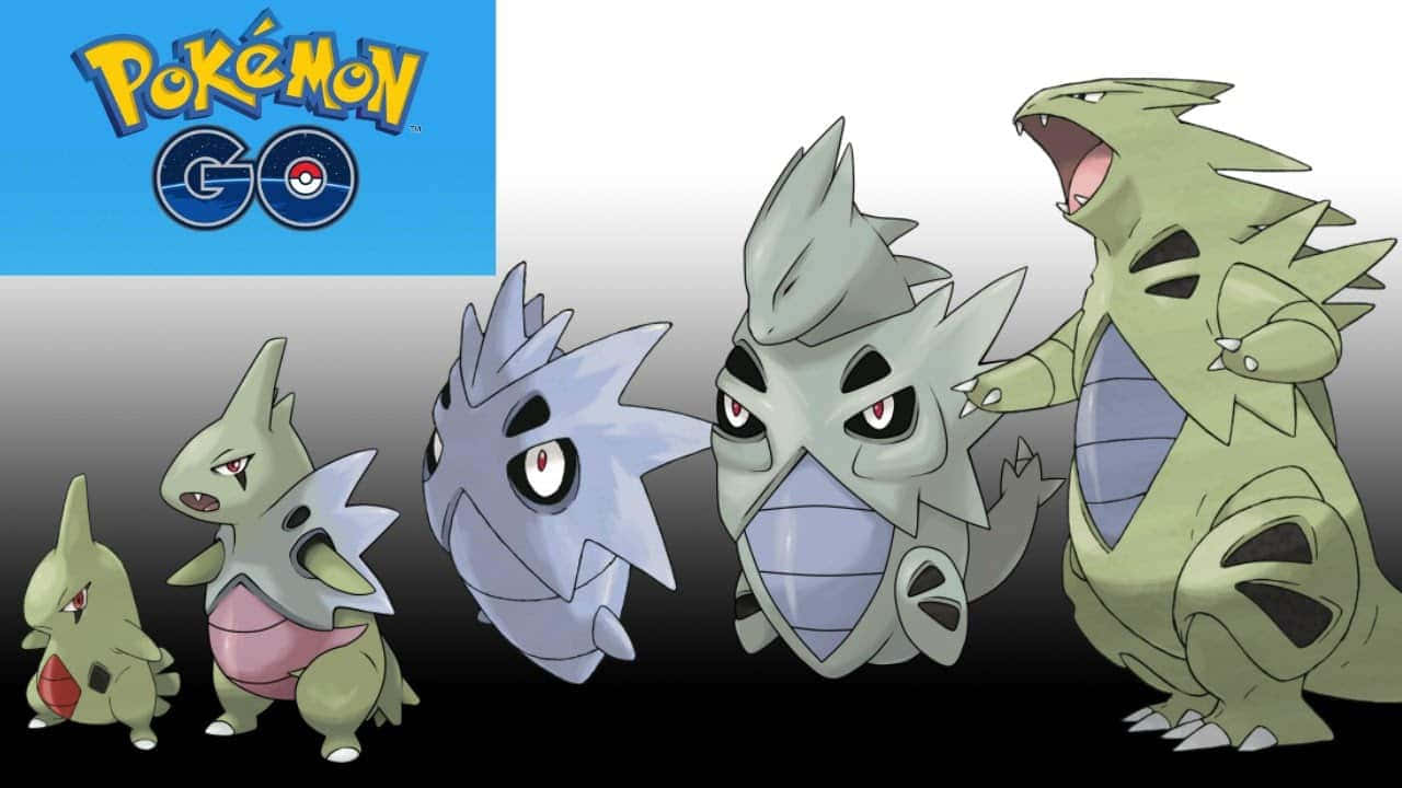 來自 Pokémon GO 的五隻寶可夢以其進化形態展示。