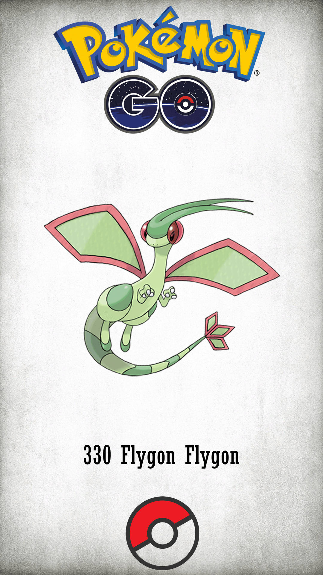 來自 Pokémon GO 的沙漠蜻蜓寶可夢卡，附有標誌和精靈球。