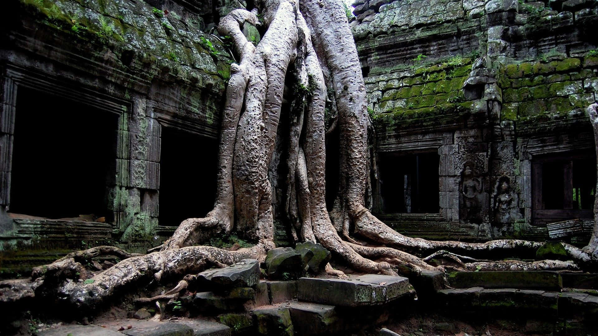 寺廟風景 壁紙
