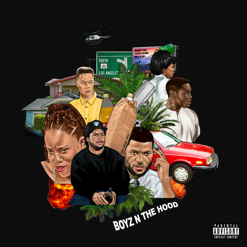 專輯《Boyz in the Hood》封面 壁紙