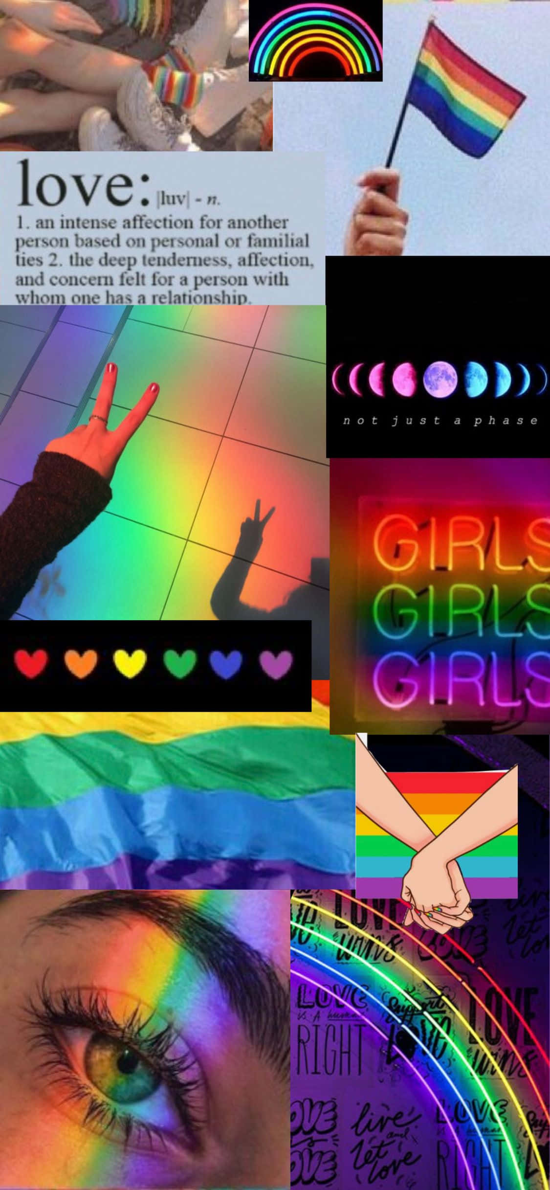 少女心美學 LGBT 彩虹 壁紙