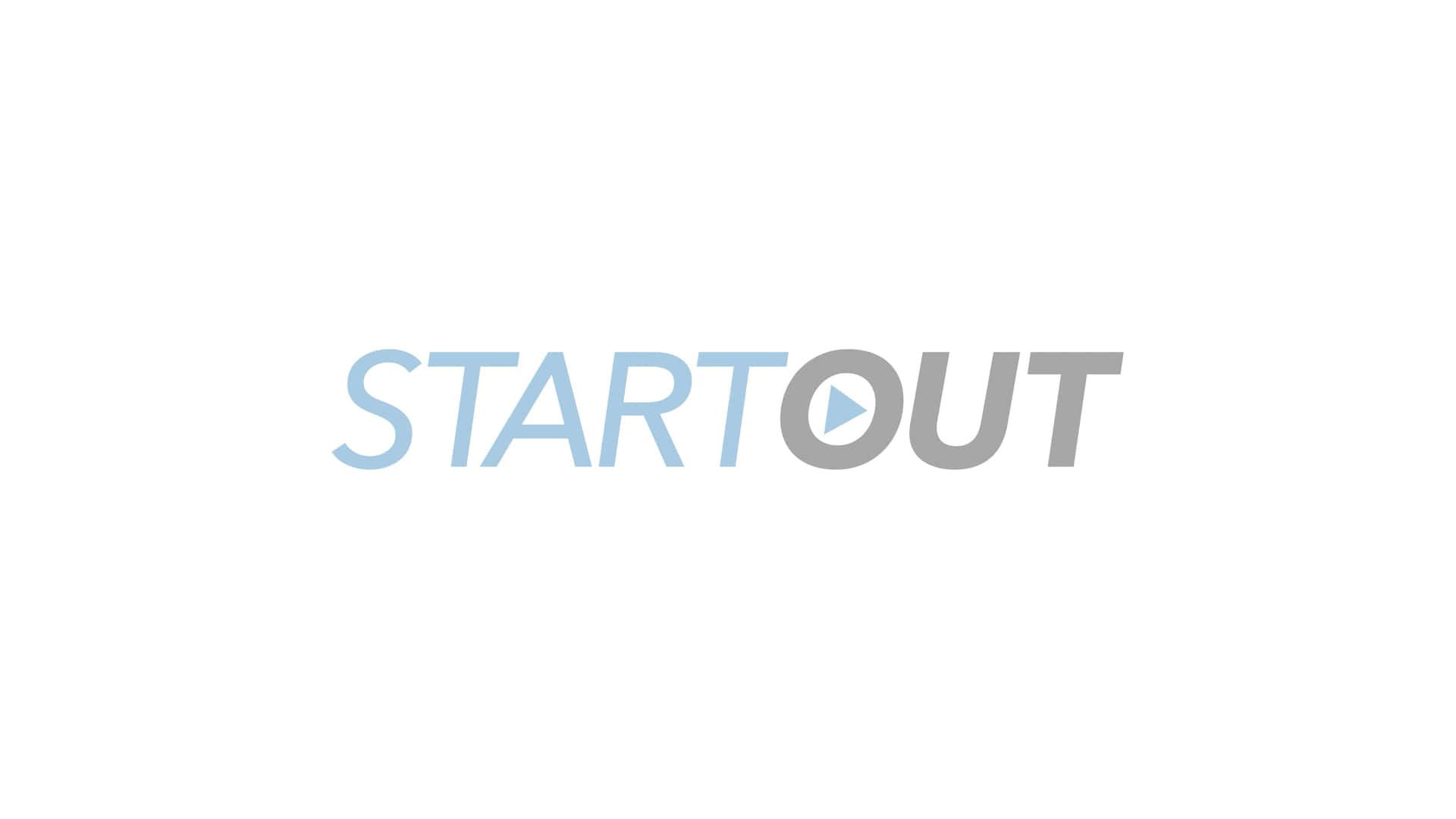 Start Out 標誌，以播放圖示取代 O