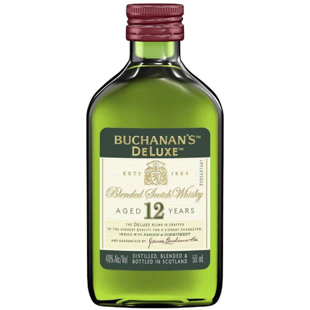 Buchanan's Deluxe 12 年調和蘇格蘭威士忌瓶