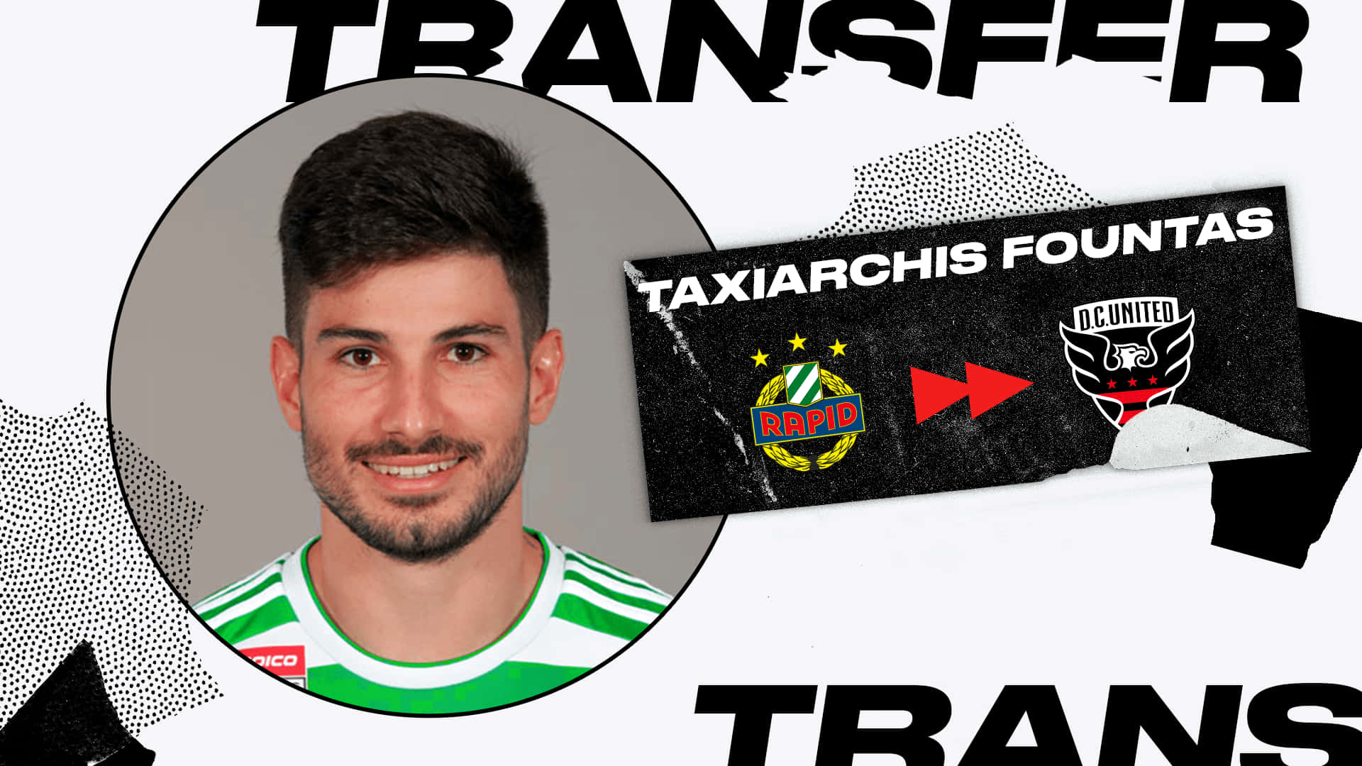 足球運動員Taxiarchis Fountas從Rapid轉會到DC United。