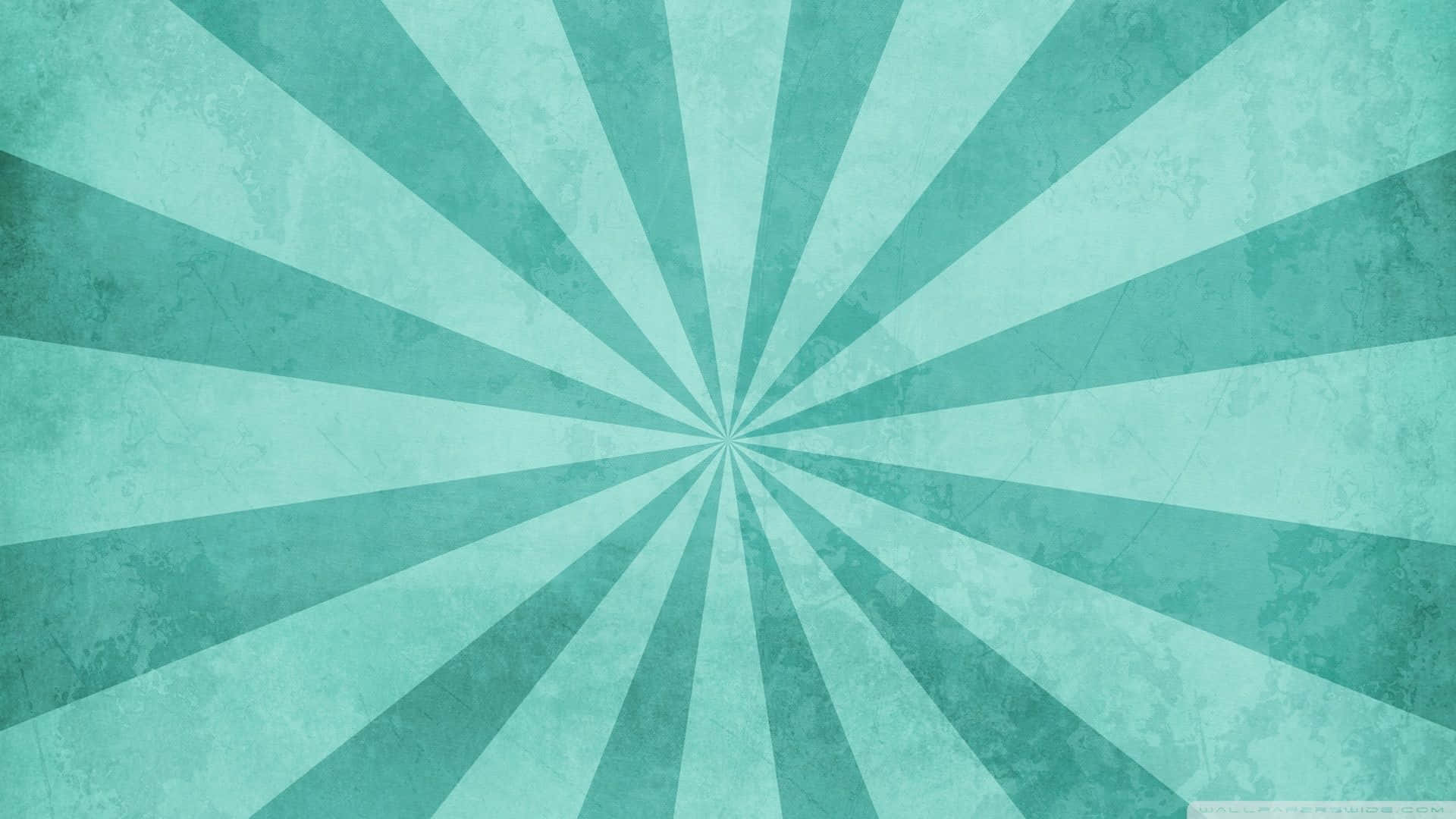 帶有紋理條紋的青綠色放射狀爆裂圖案。