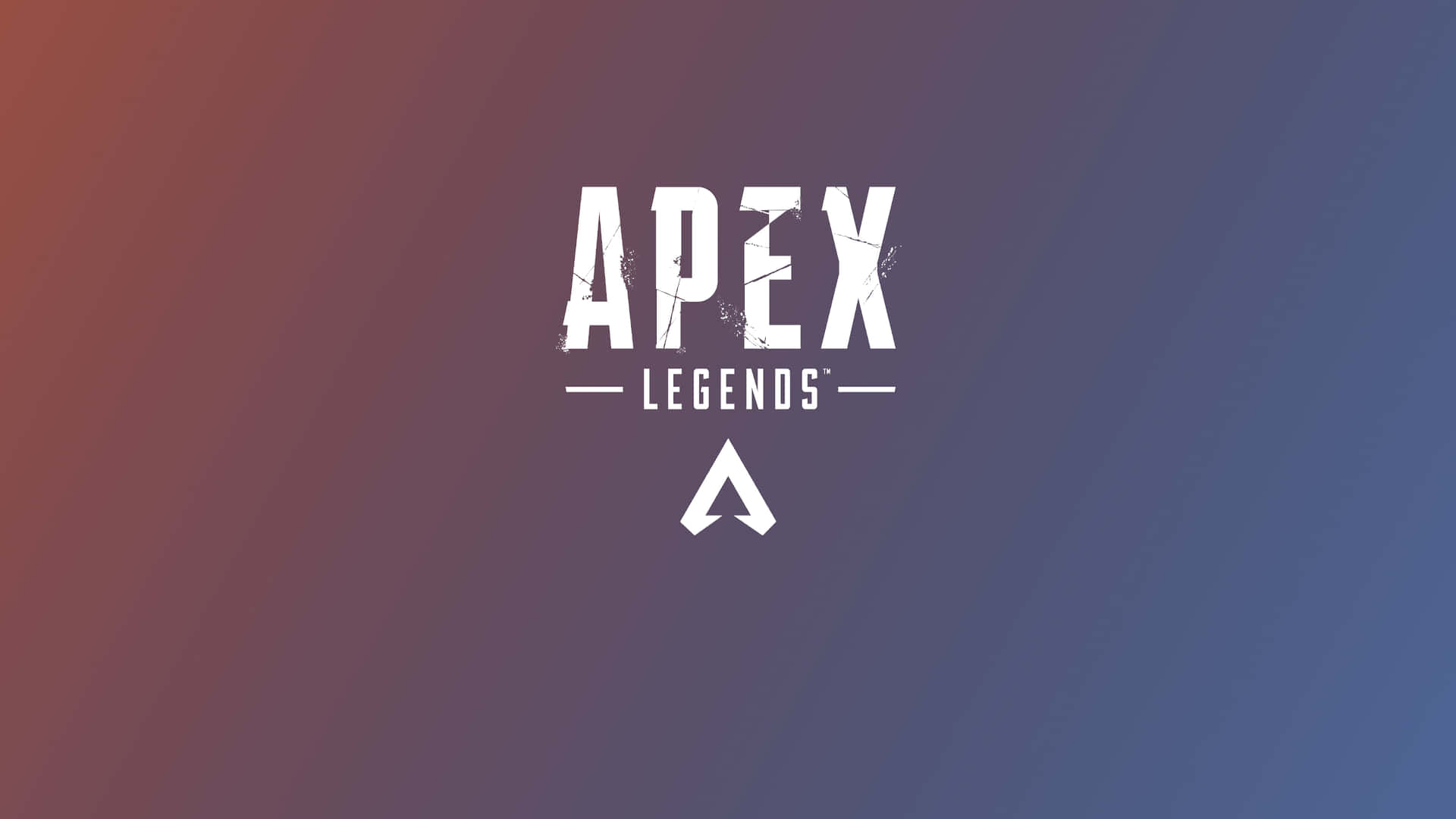 漸變背景上的 Apex Legends 遊戲標誌