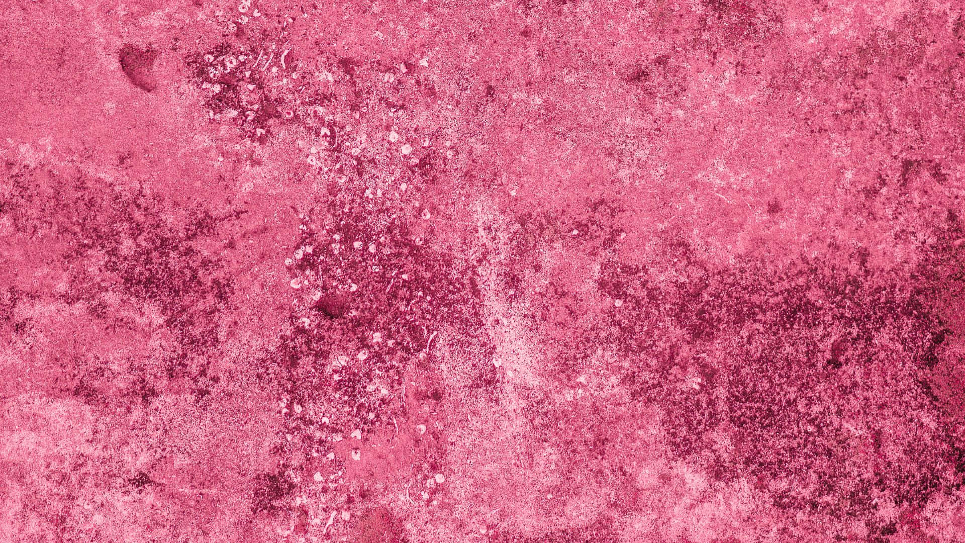 Pink Texture 桌布 壁紙 — 帶有較淺和較深色調斑駁圖案的紋理粉紅色表面，營造出破舊的抽象外觀。