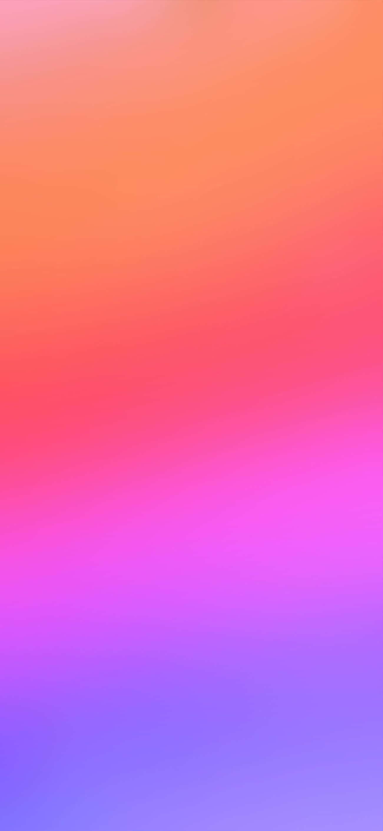 colors 桌布 壁紙 — 平滑的垂直漸變從溫暖的橙色過渡到涼爽的紫色，營造出柔和夢幻的抽象背景。
