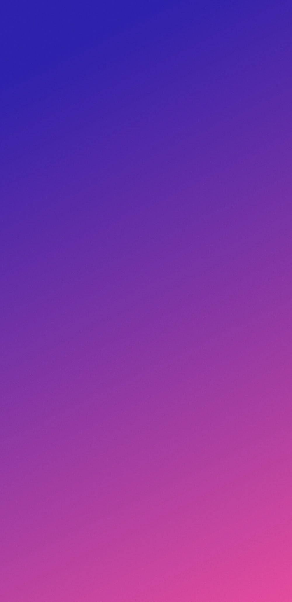 iPhone風格壁紙 桌布 壁紙 — 平滑的垂直漸變從頂部的深藍色過渡到底部的鮮豔粉紅色。