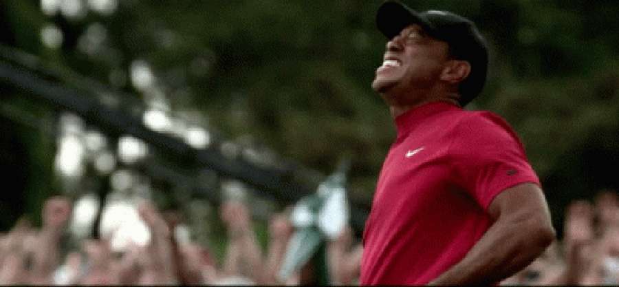 強力揮桿 - Tiger Woods 壁紙
